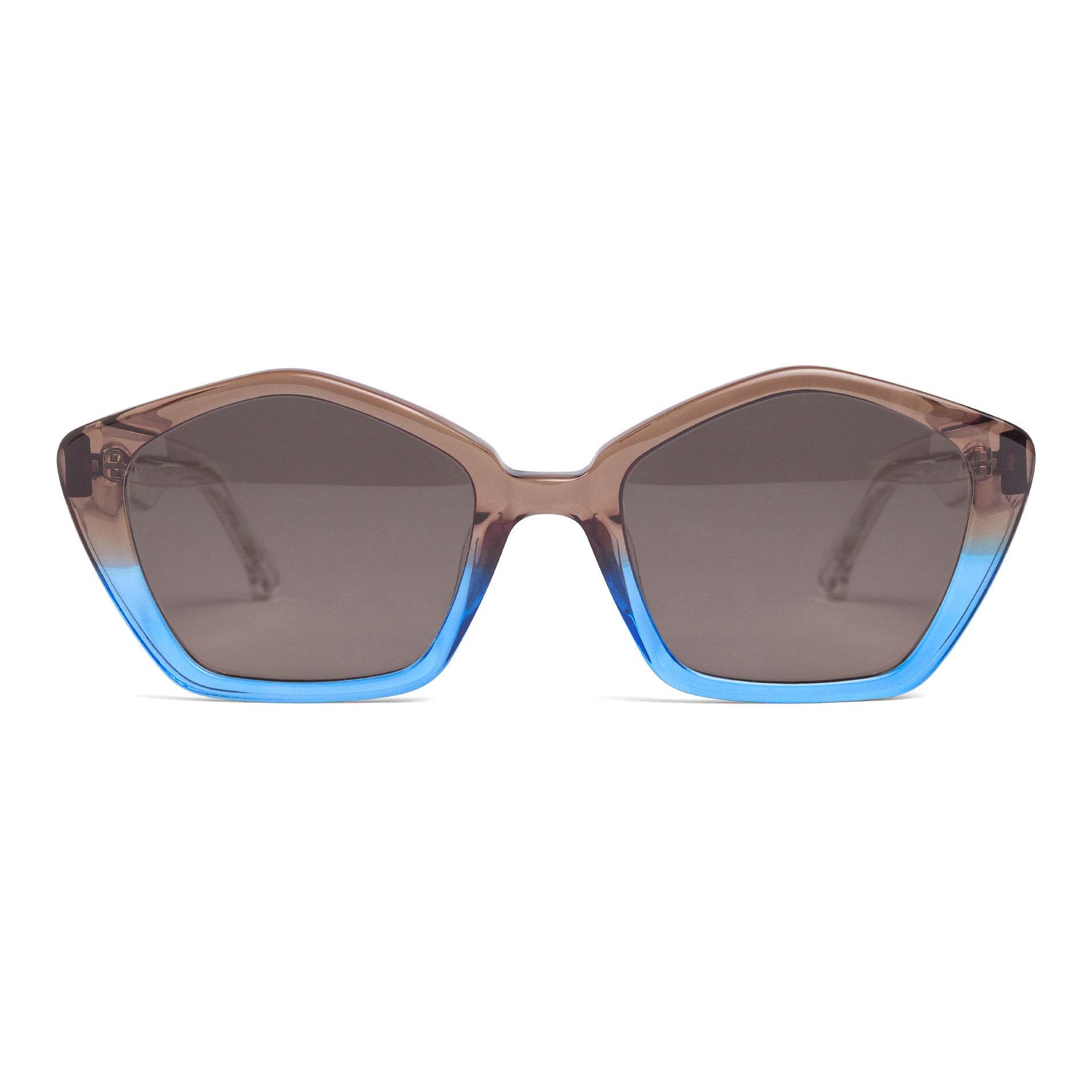Brown Over Blue