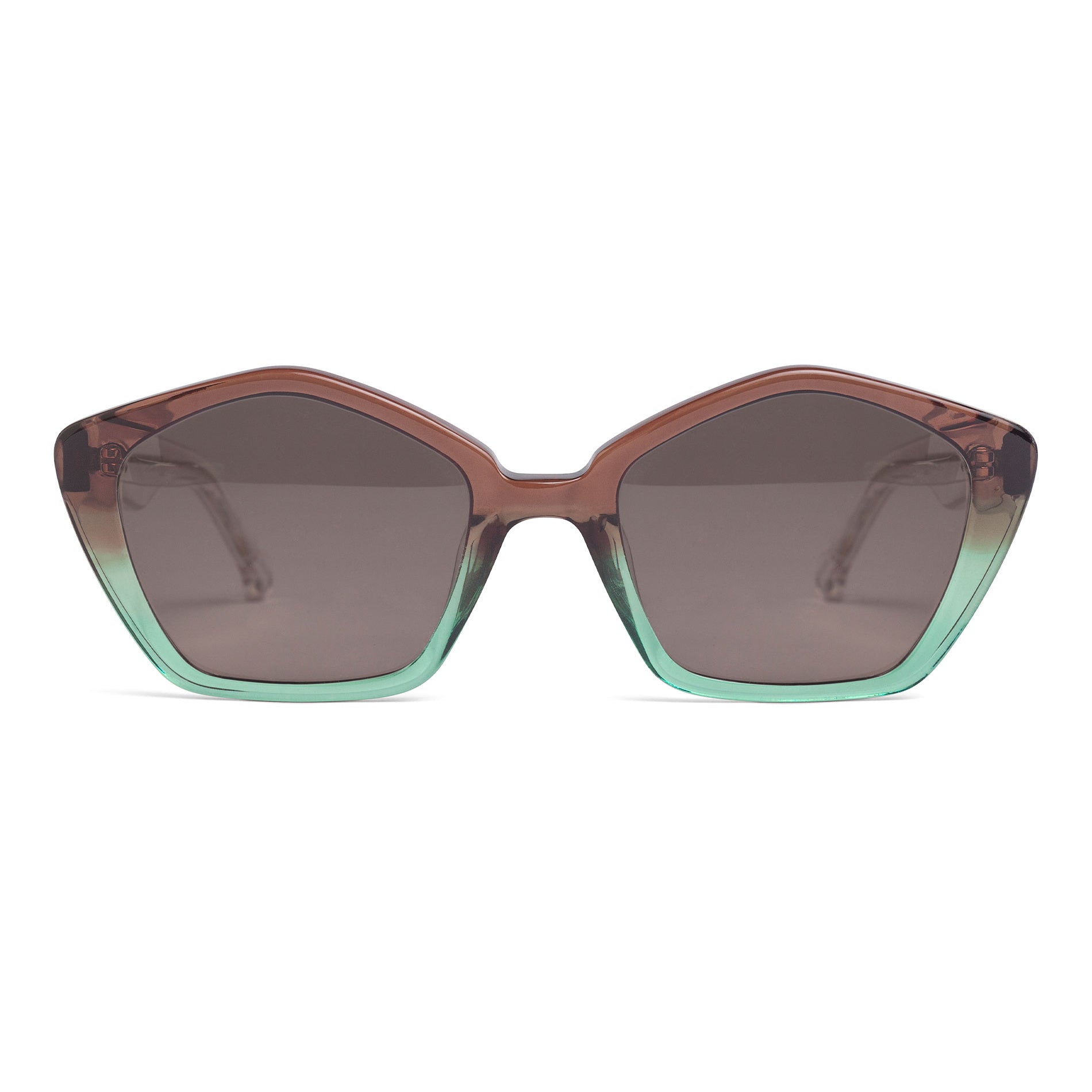 Brown Over Green