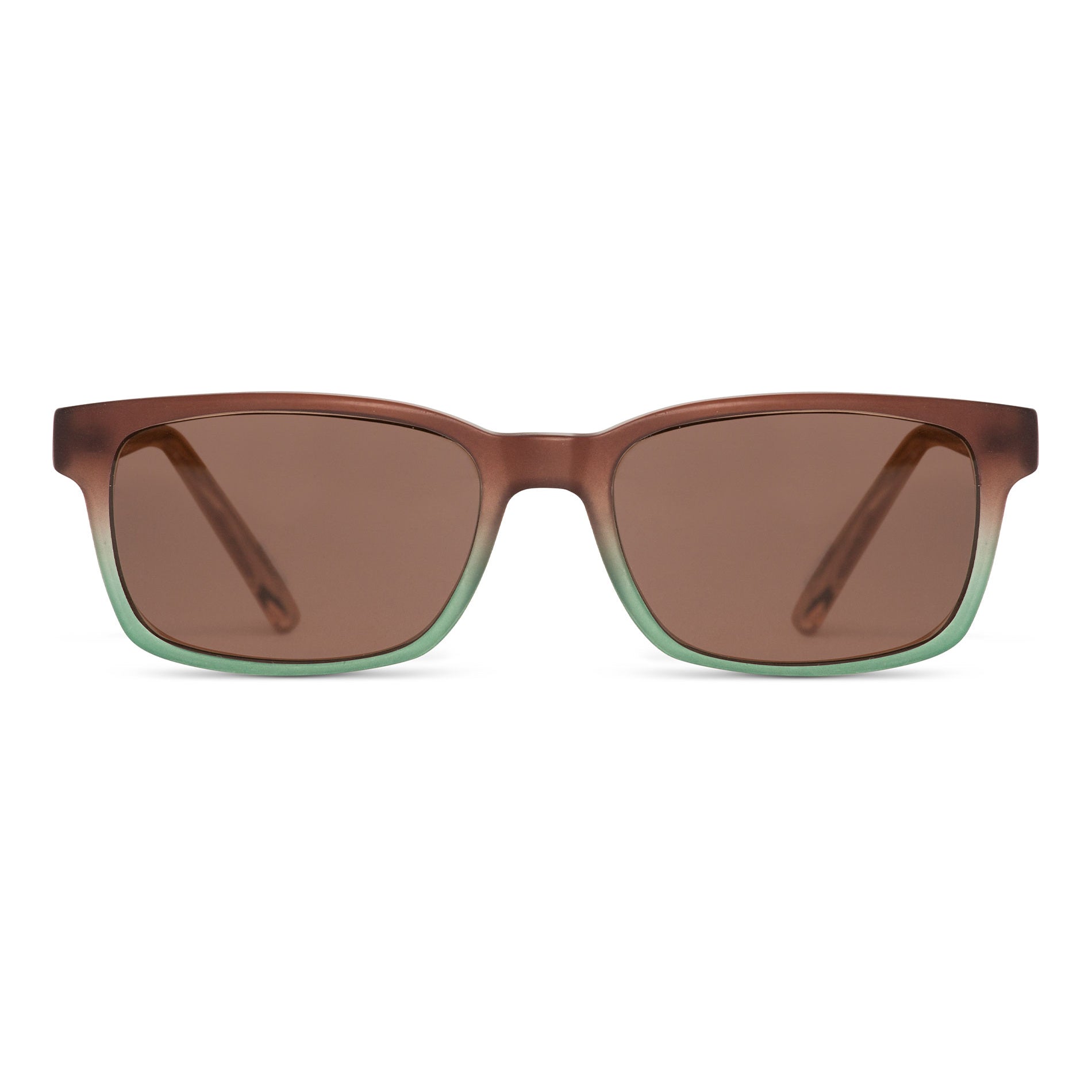 Brown Over Green