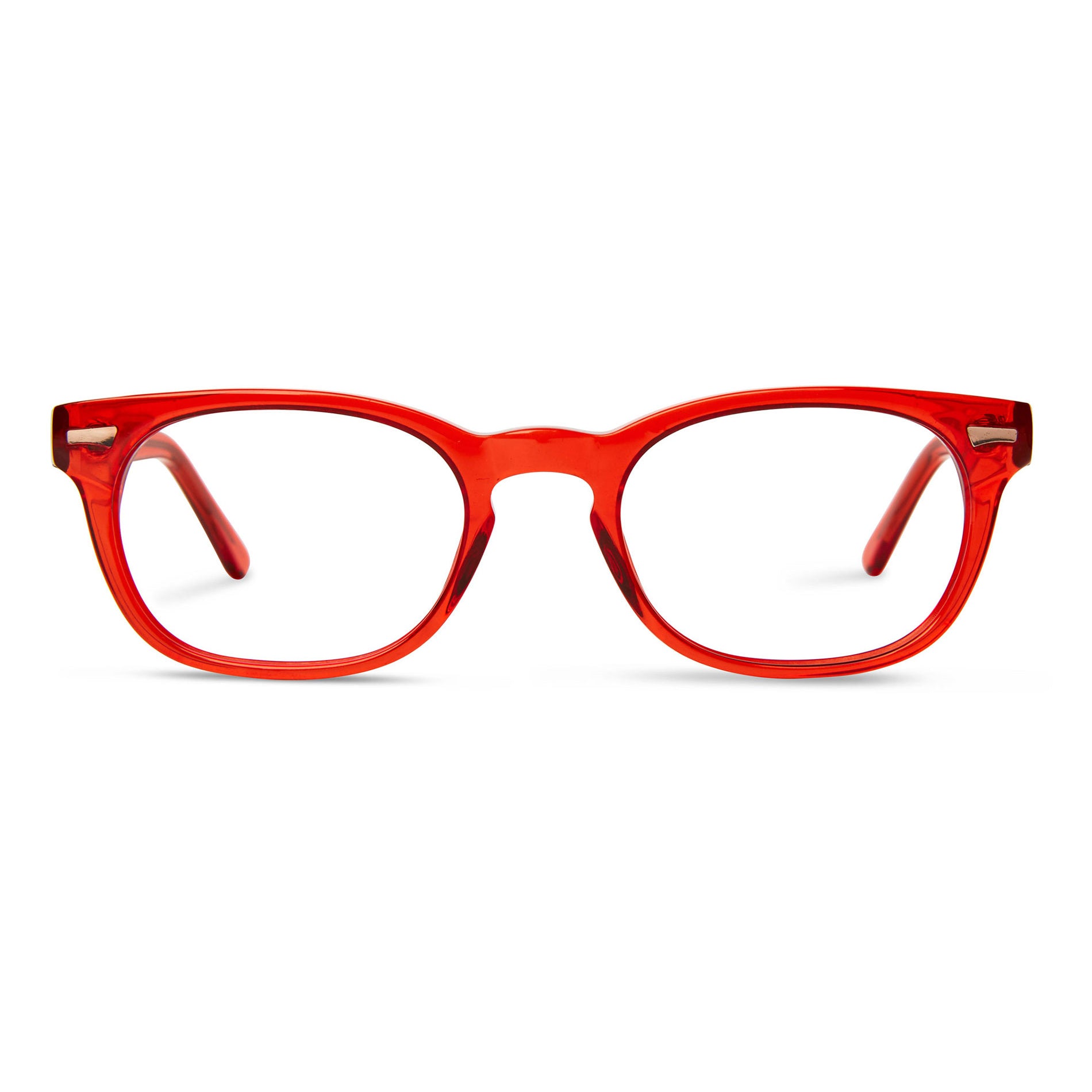 Buy Red square eyeglasses - Franklin - Shop red square eyewear