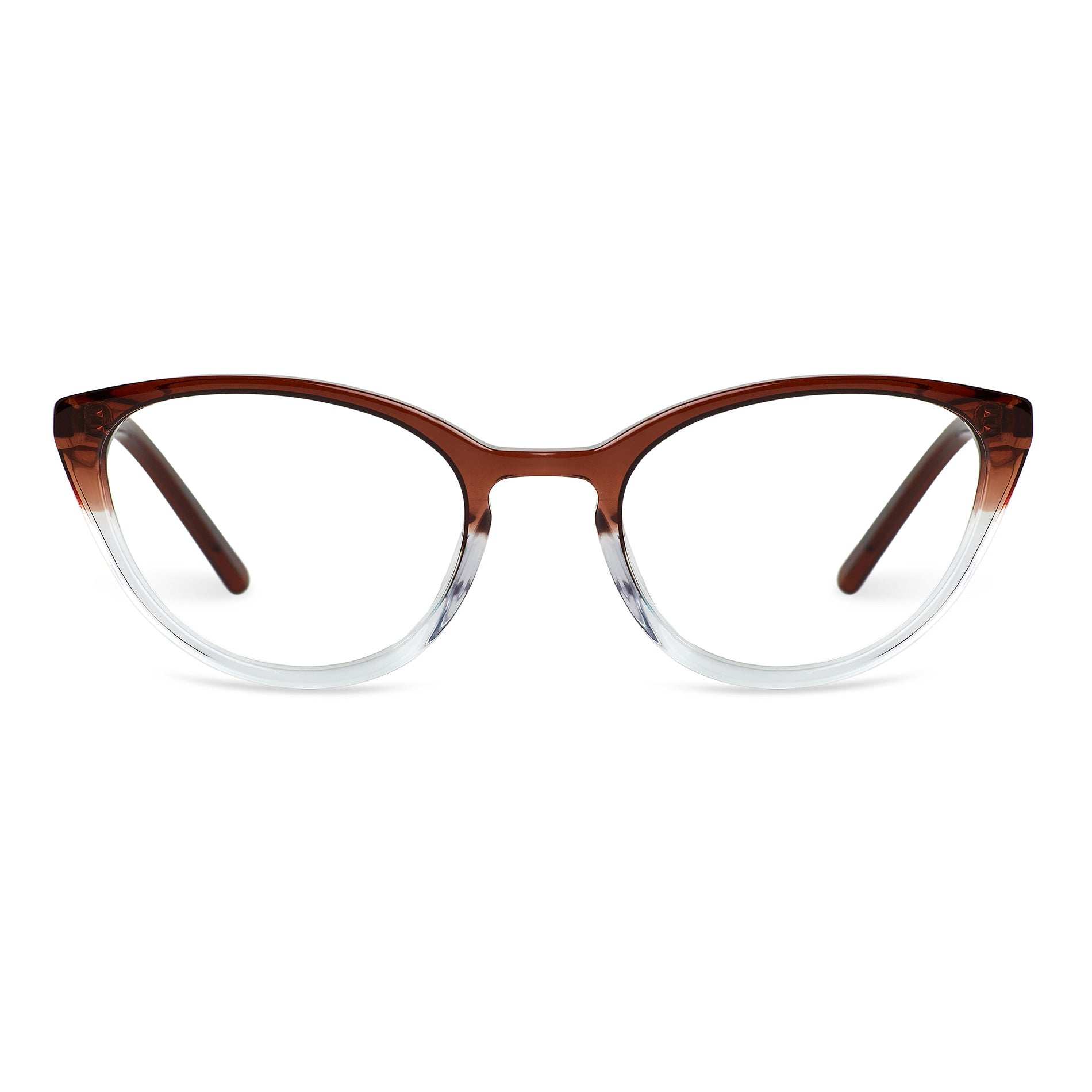 Brown Over Clear