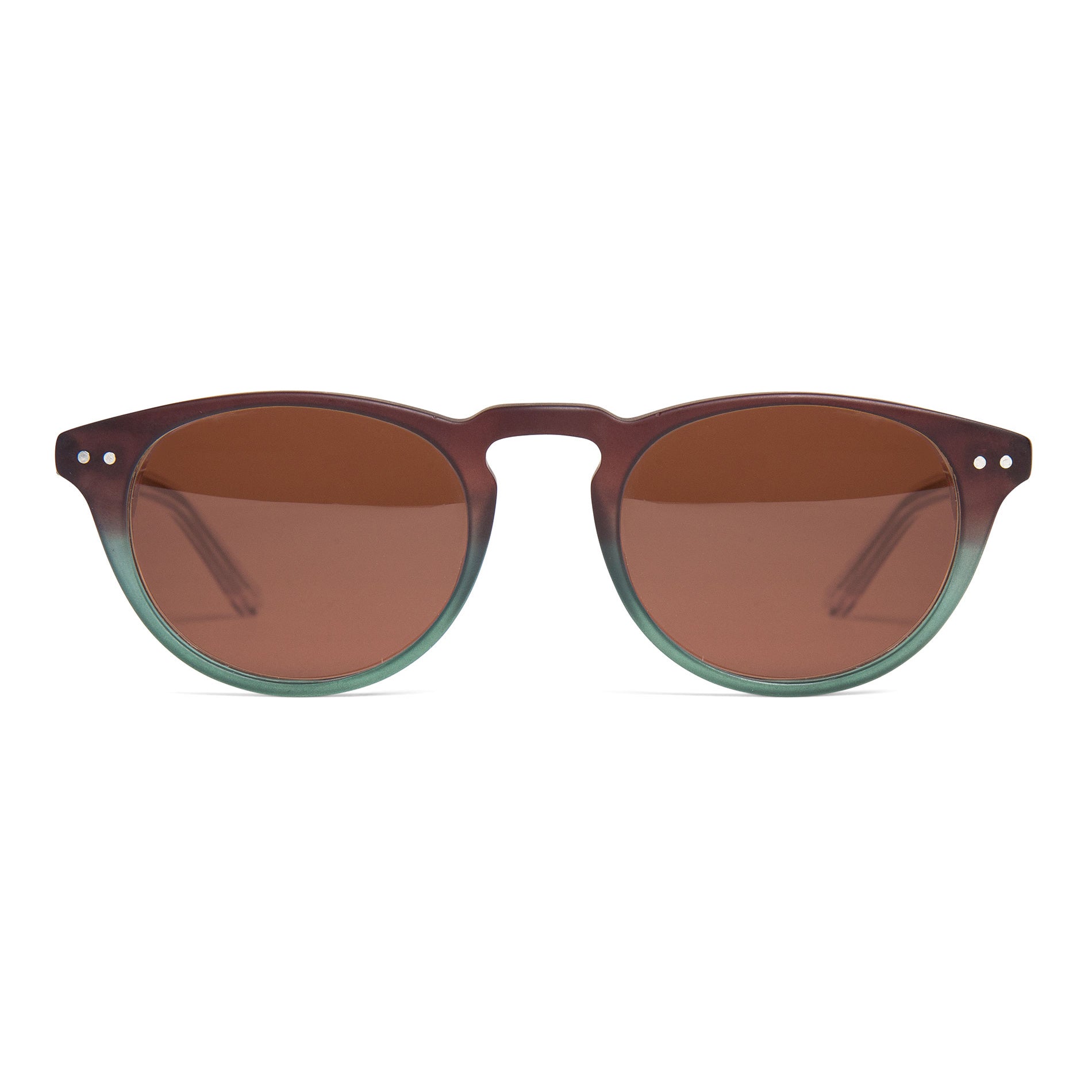 Brown Over Green