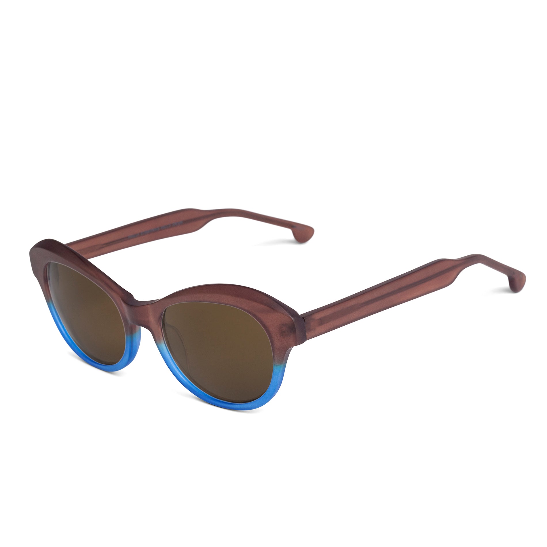 Brown Over Blue