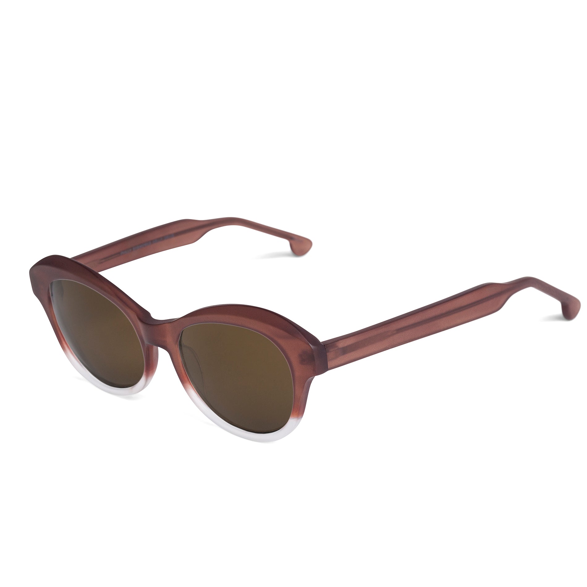 Brown Over Clear