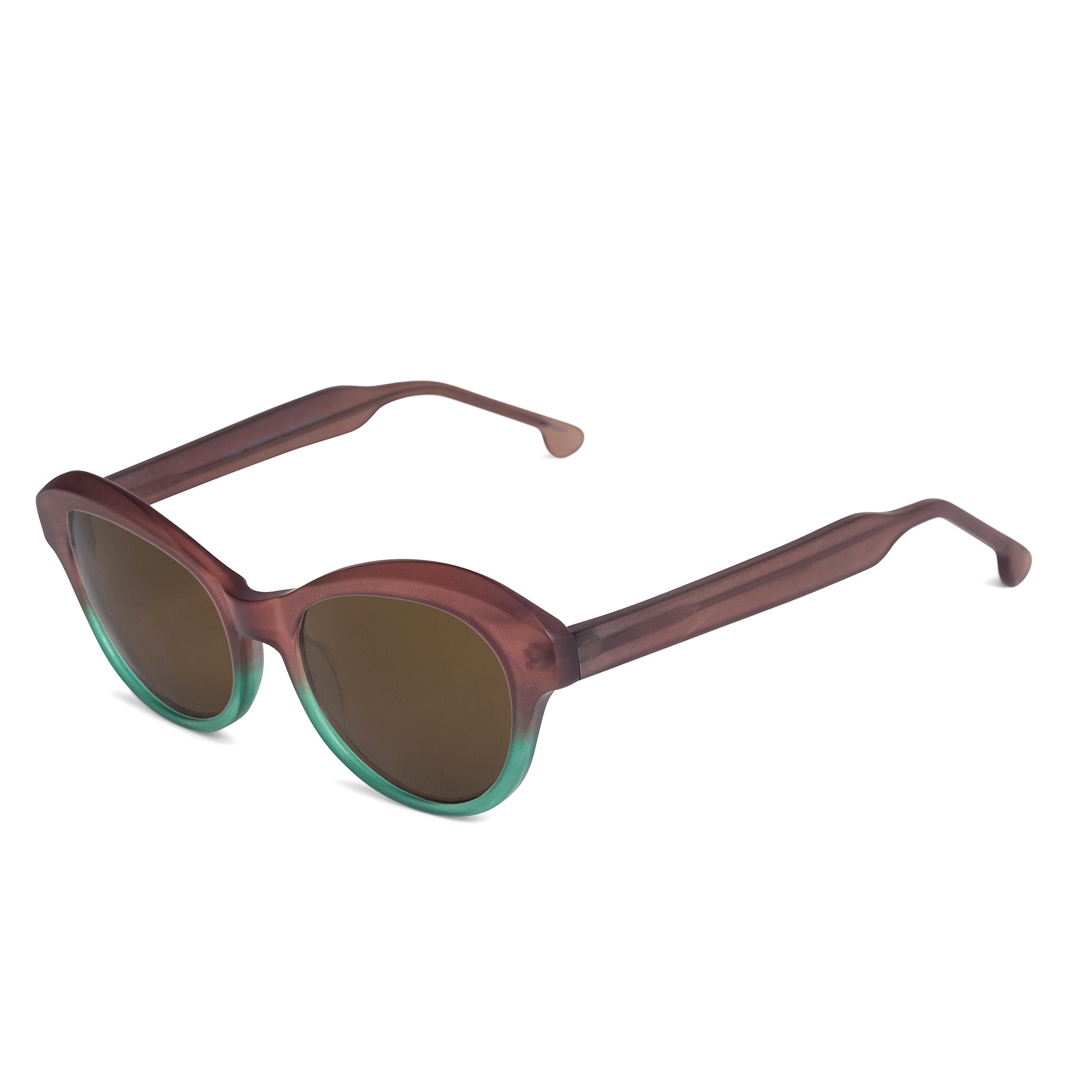 Brown Over Green