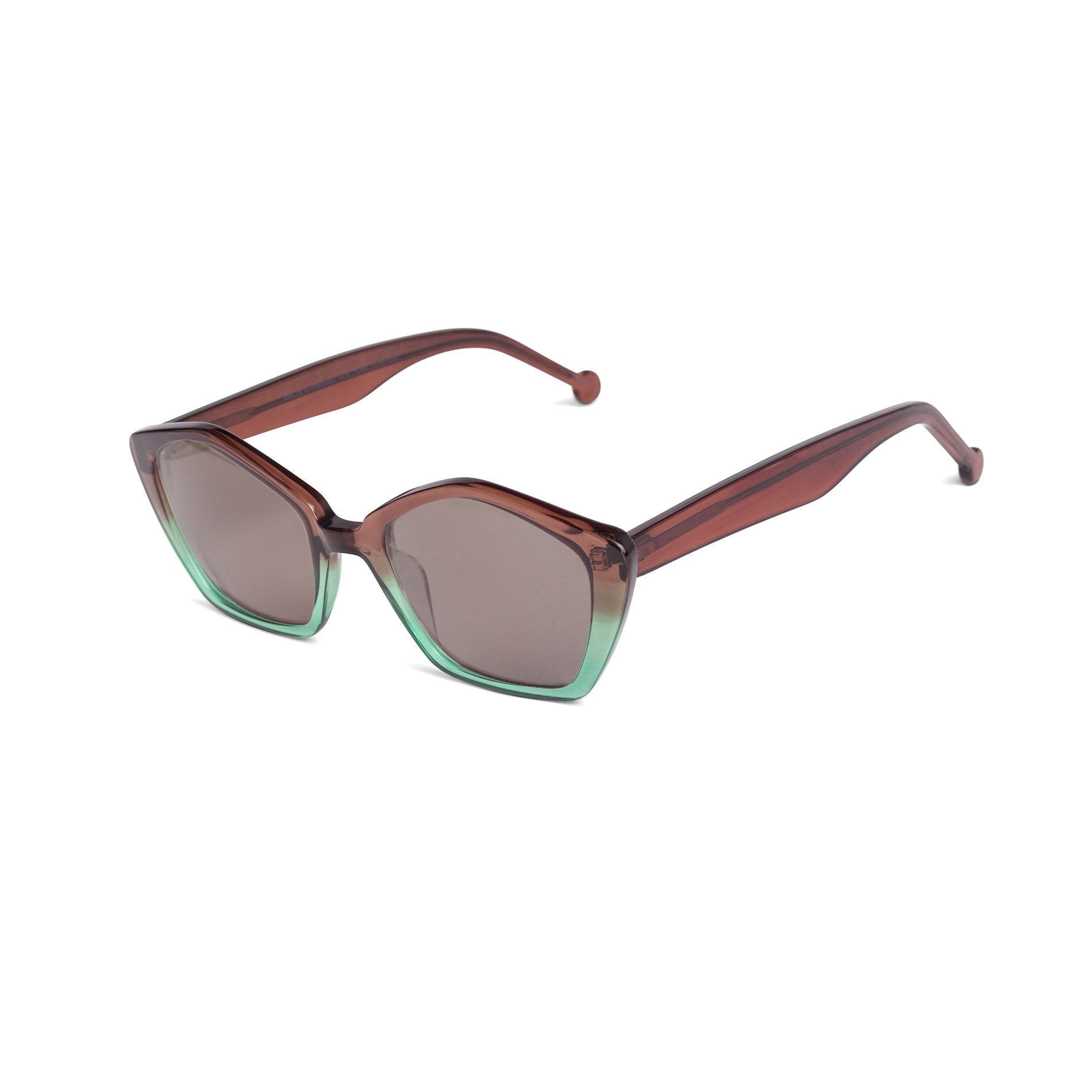 Brown Over Green
