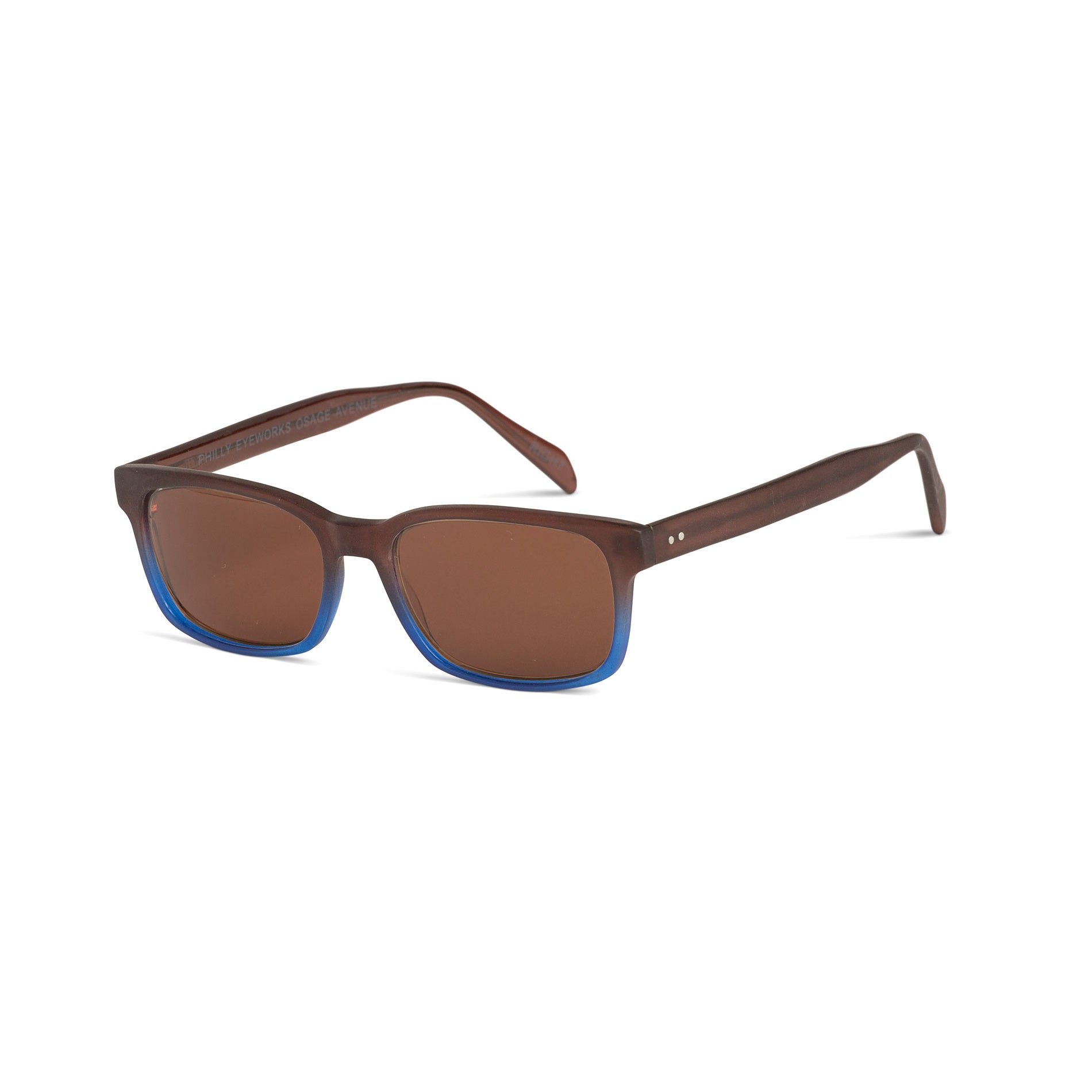 Brown Over Blue