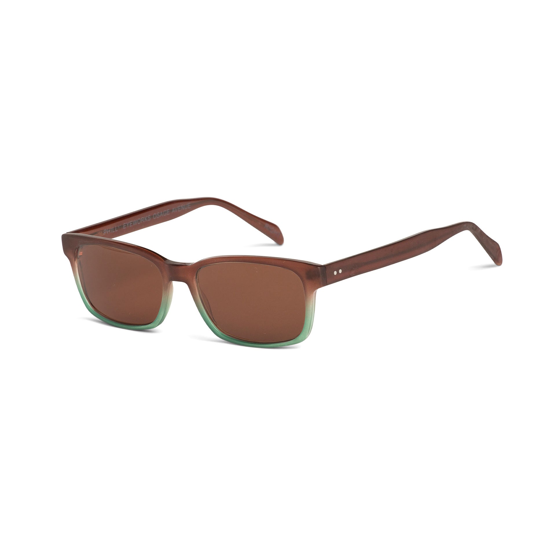 Brown Over Green