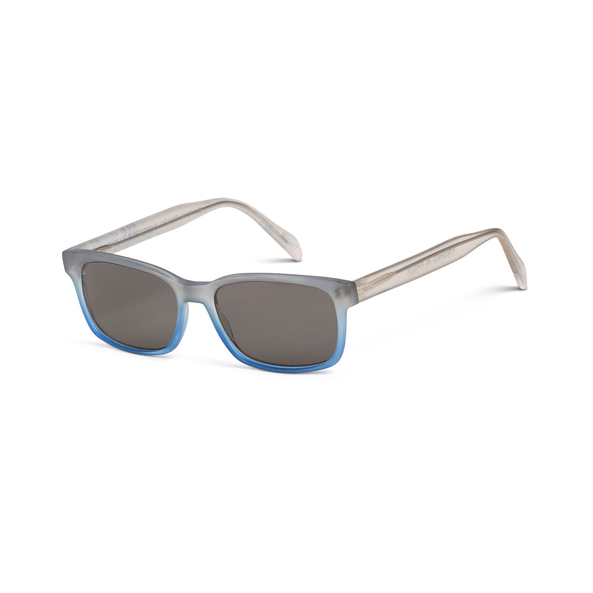 Gray Over Blue