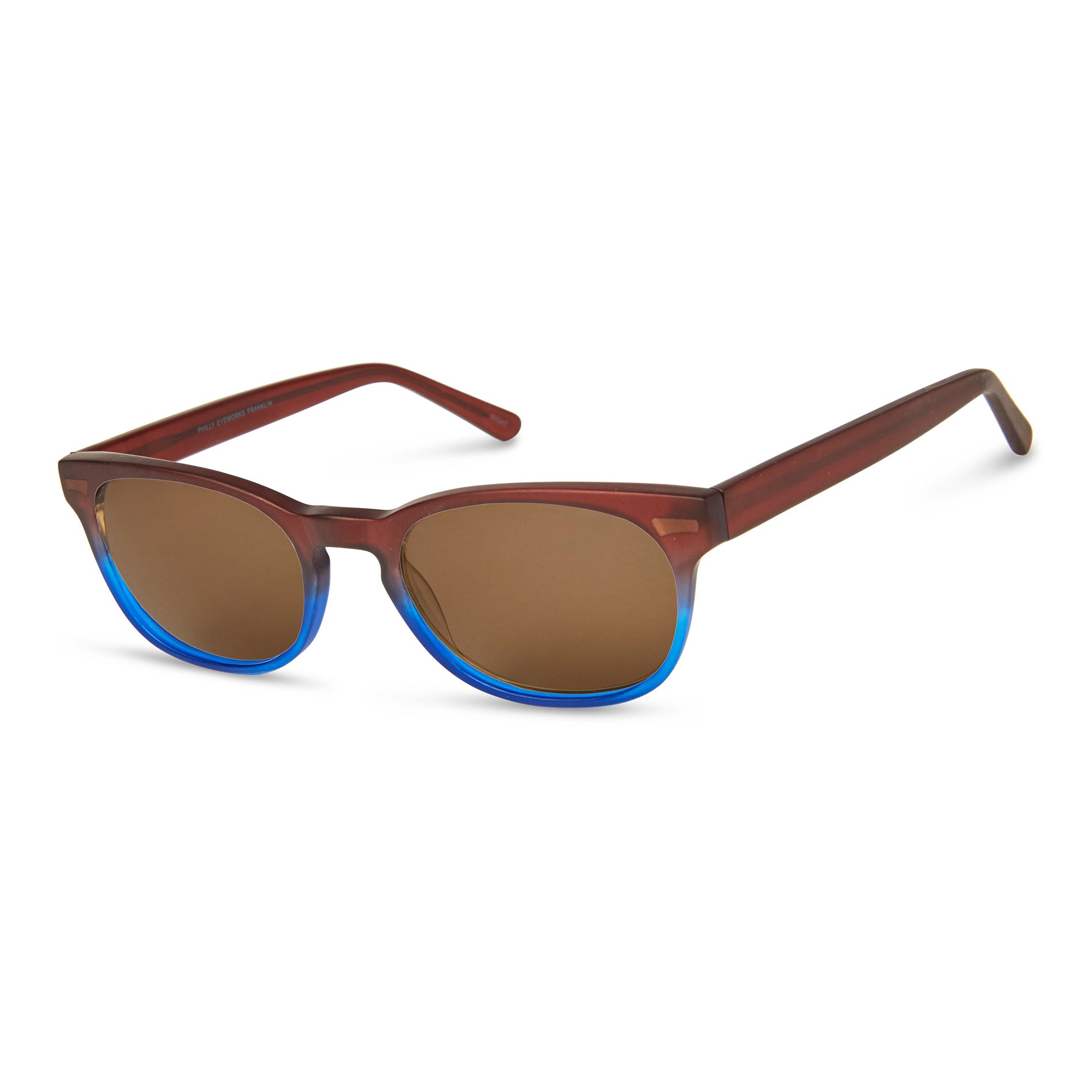 Brown Over Blue