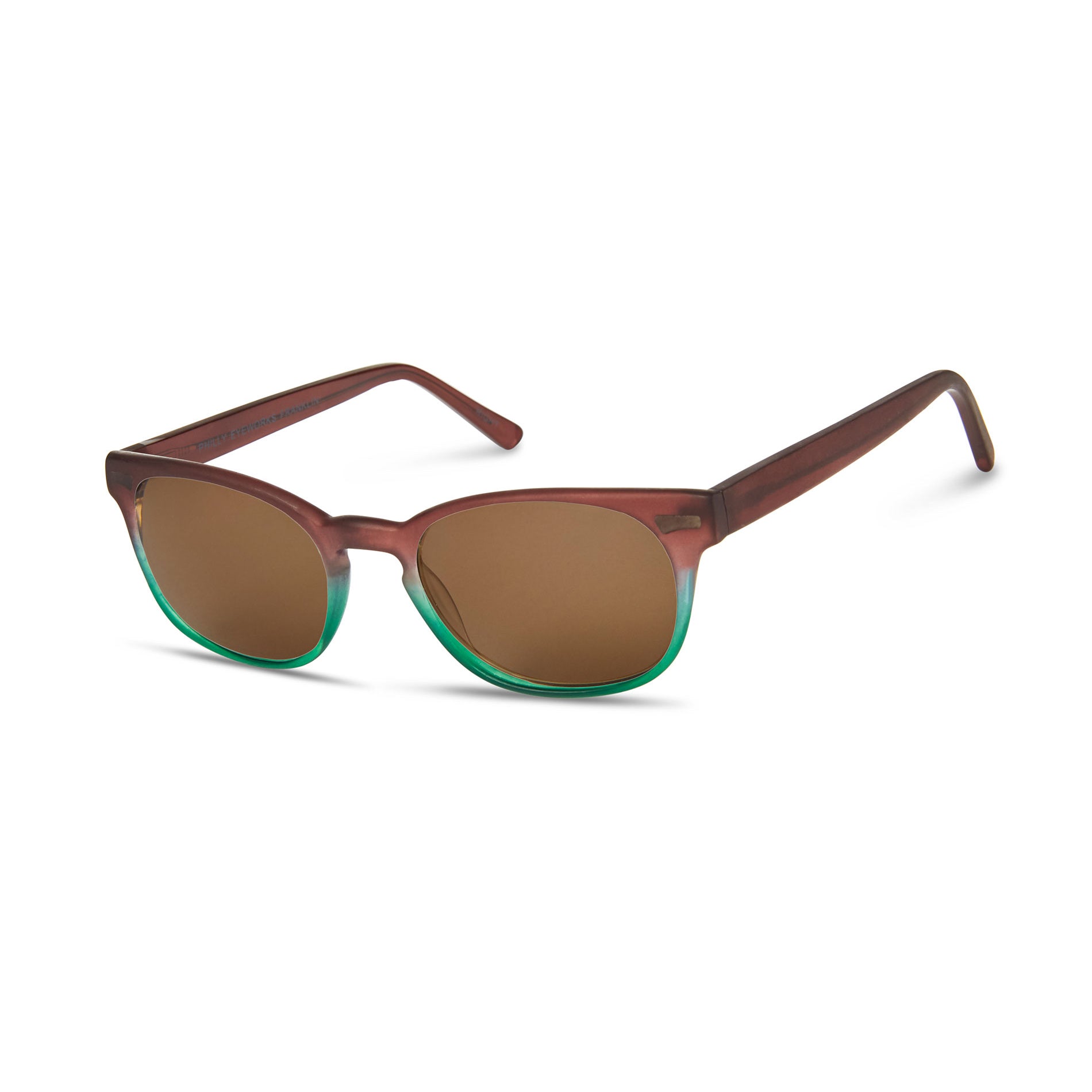 Brown Over Green