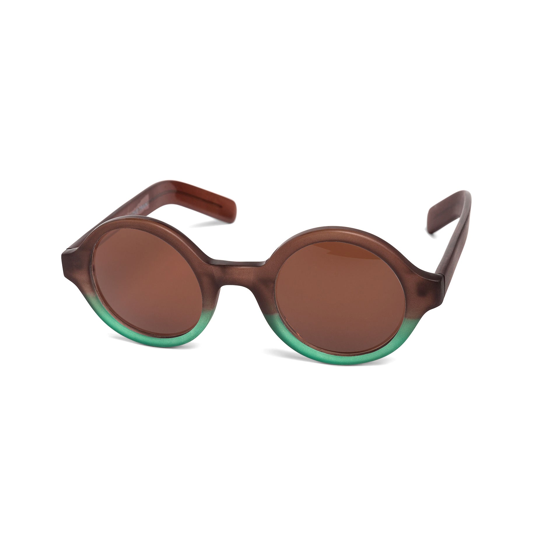 Brown Over Green