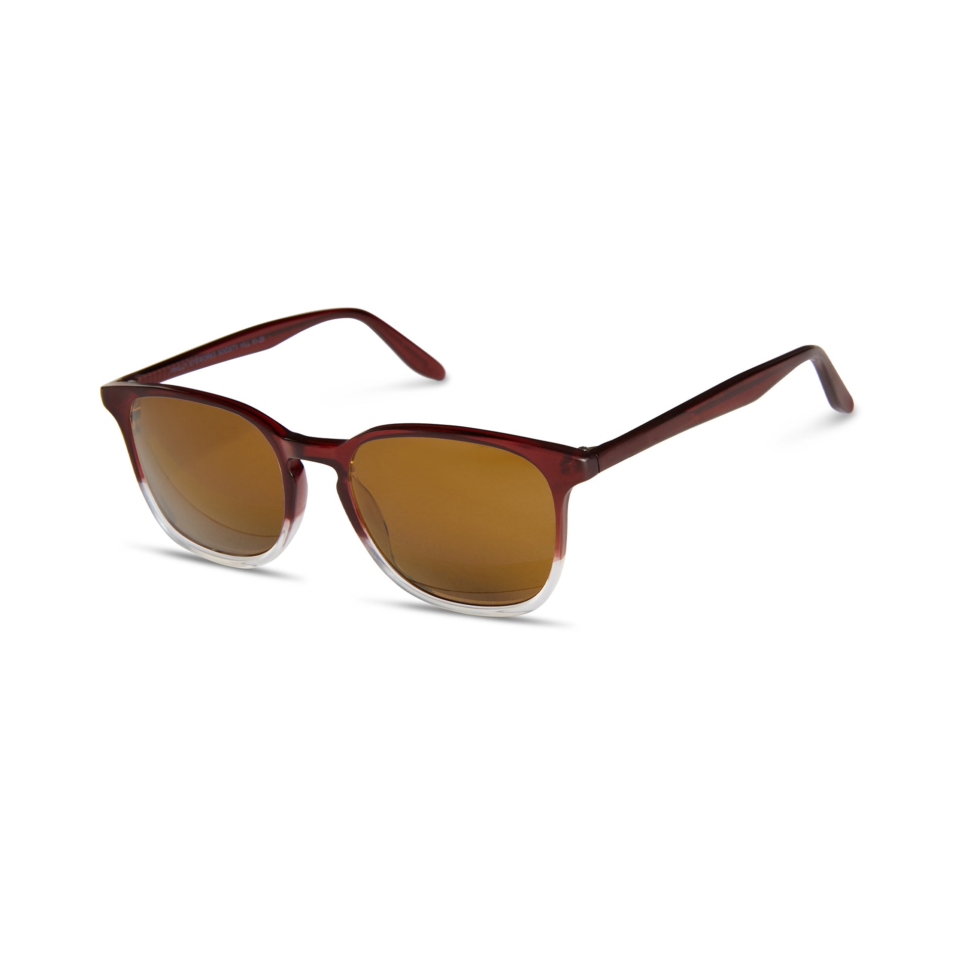 Brown Over Clear