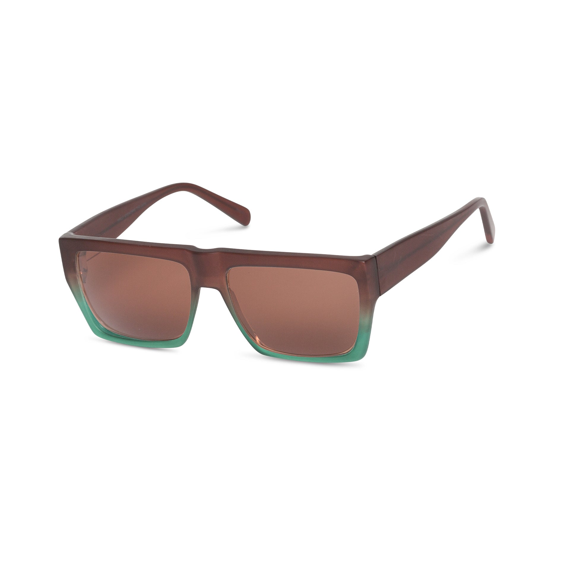 Brown Over Green