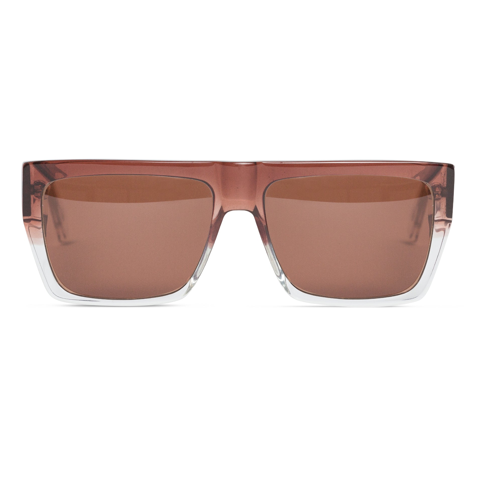 Brown Over Clear