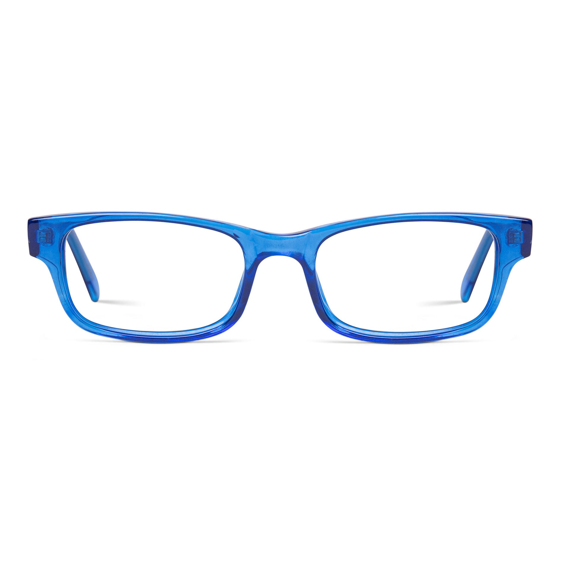 Buy blue rectangle eyeglasses - Fairmount - Shop blue rectangle eyewear