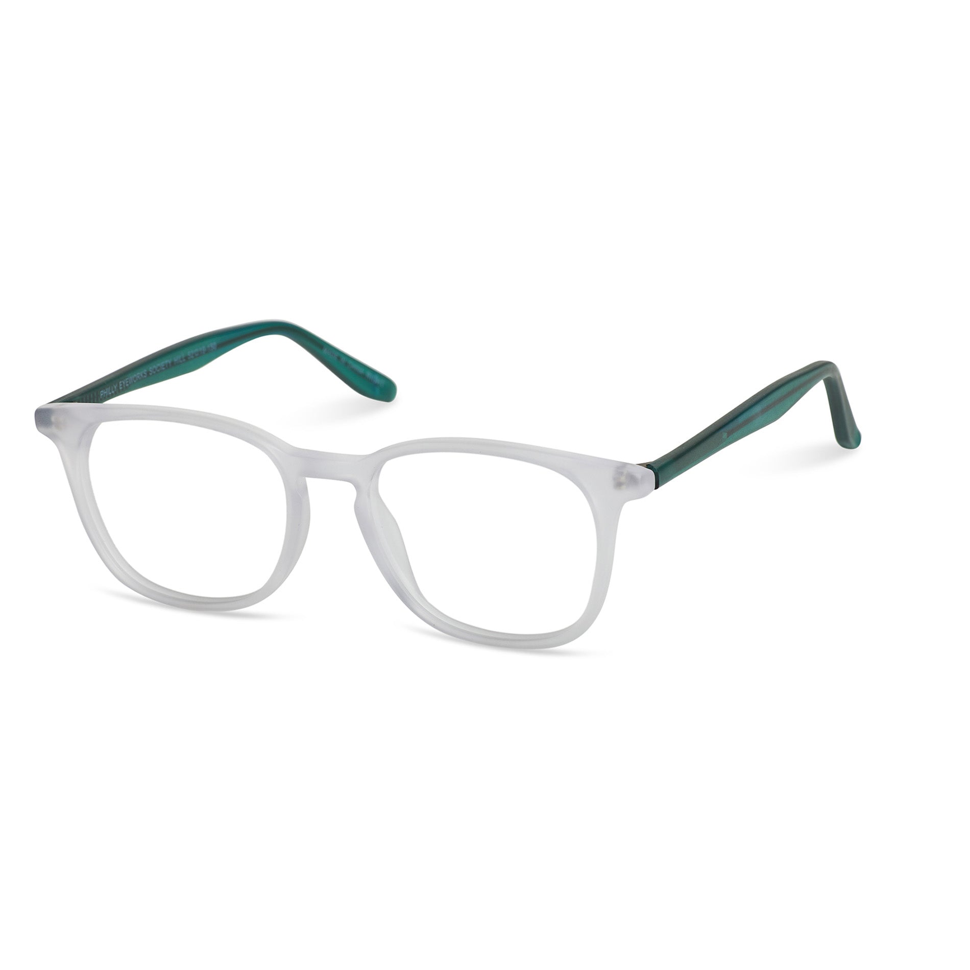 Clear Front with Green Sides