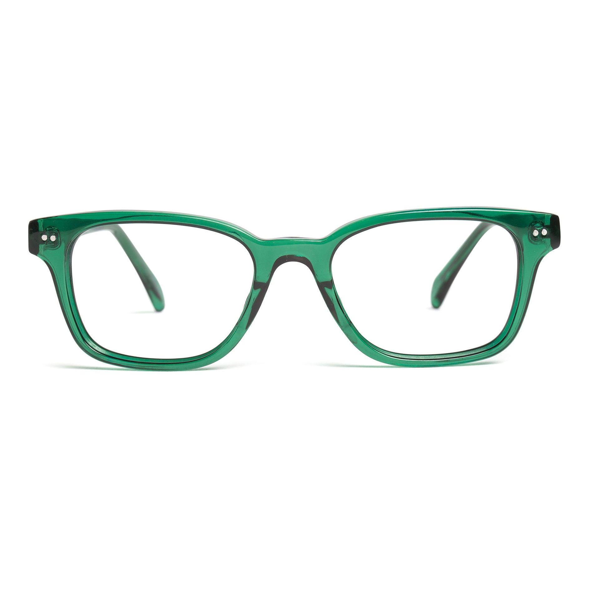 Buy green square eyeglasses - Down Goes Frazier - Shop green square eyewear