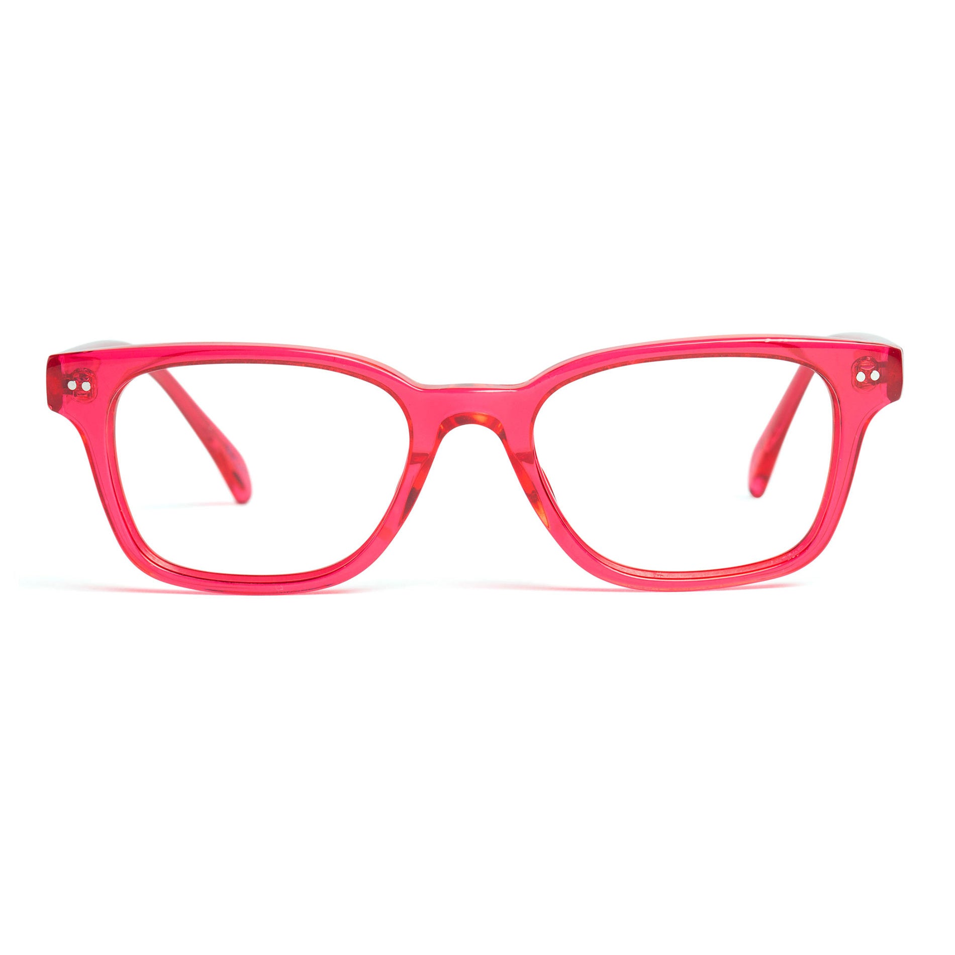 Buy pink square eyeglasses - Down Goes Frazier - Shop pink square eyewear