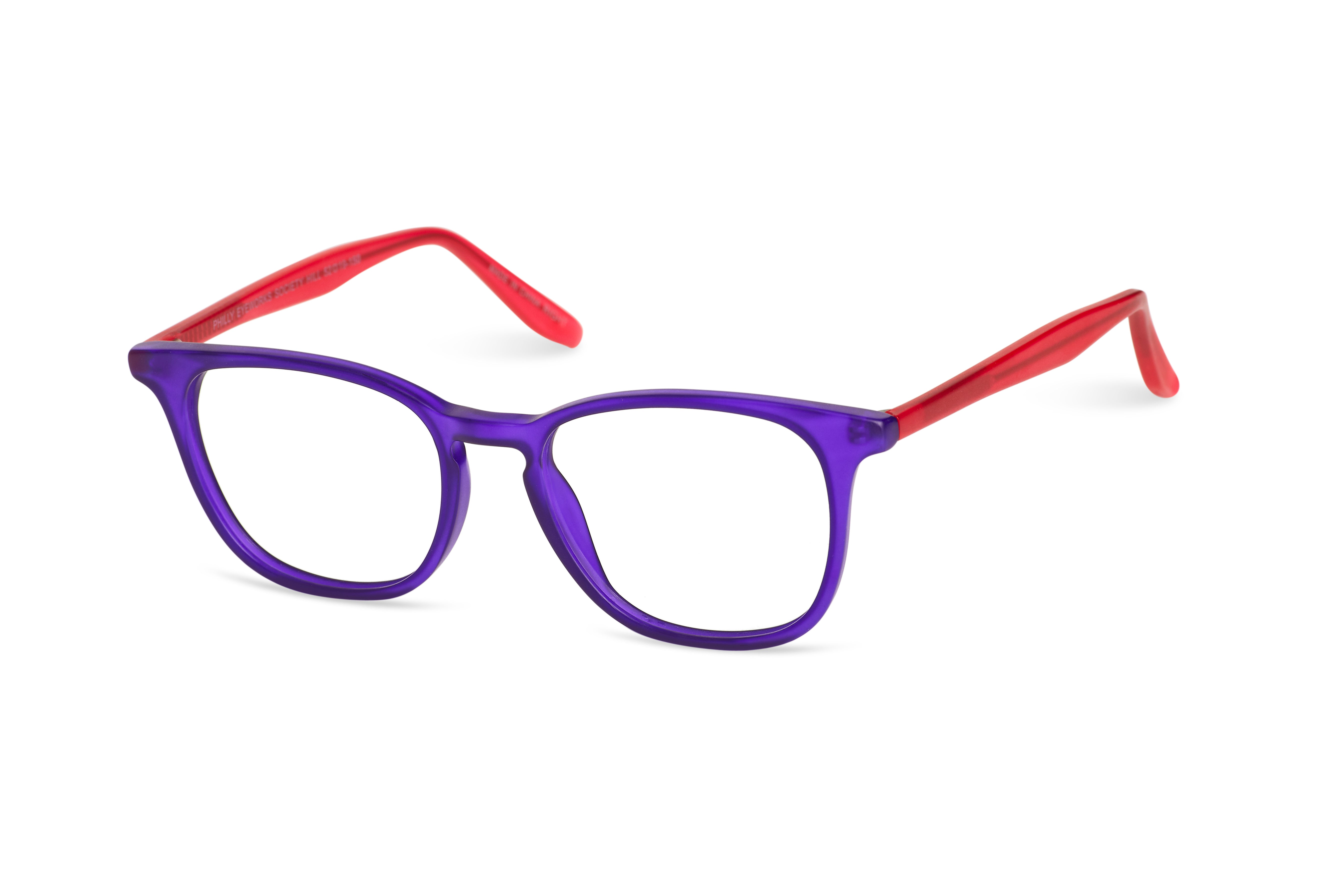 Purple Front with Red Sides