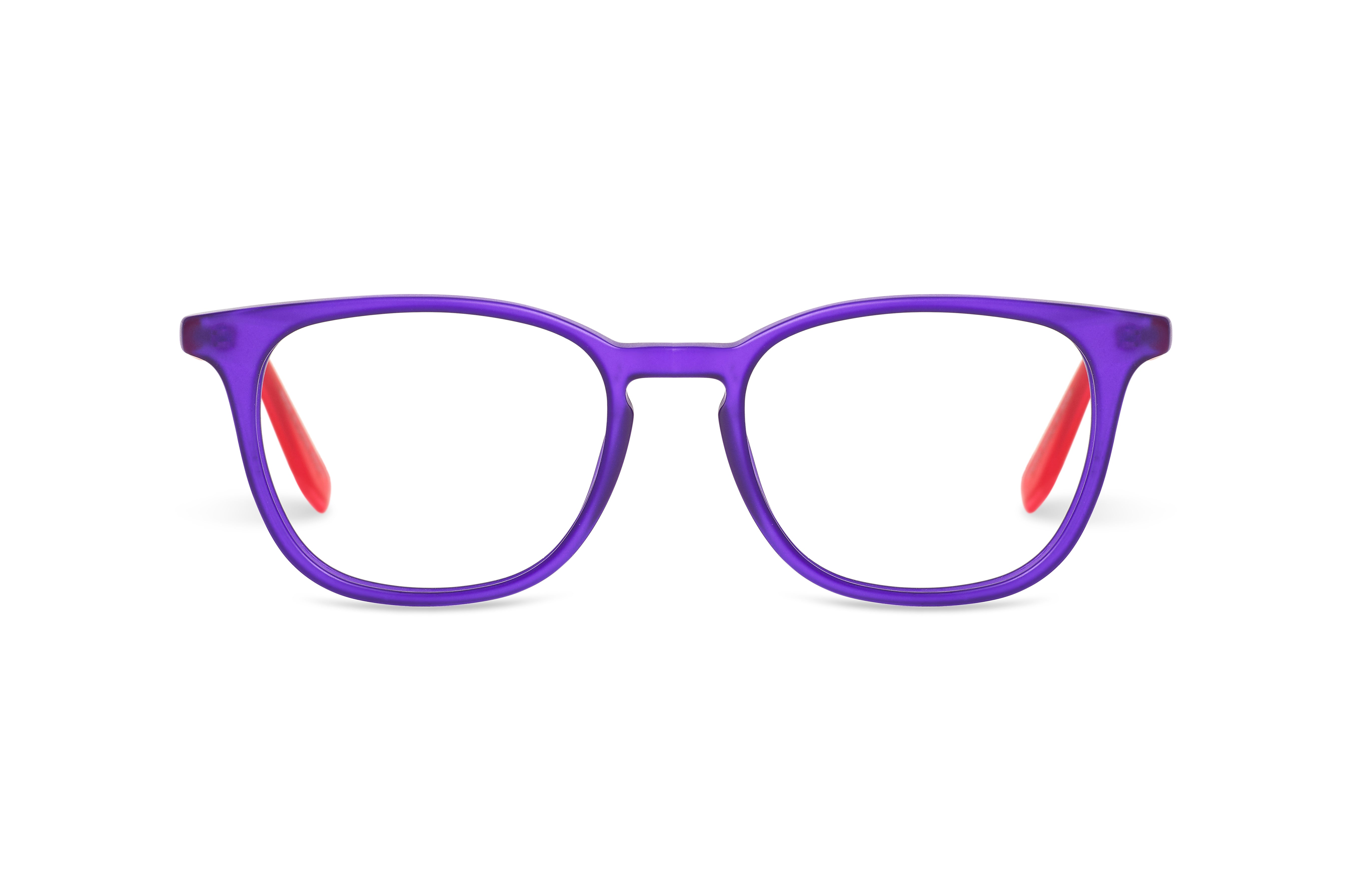 Purple Front with Red Sides