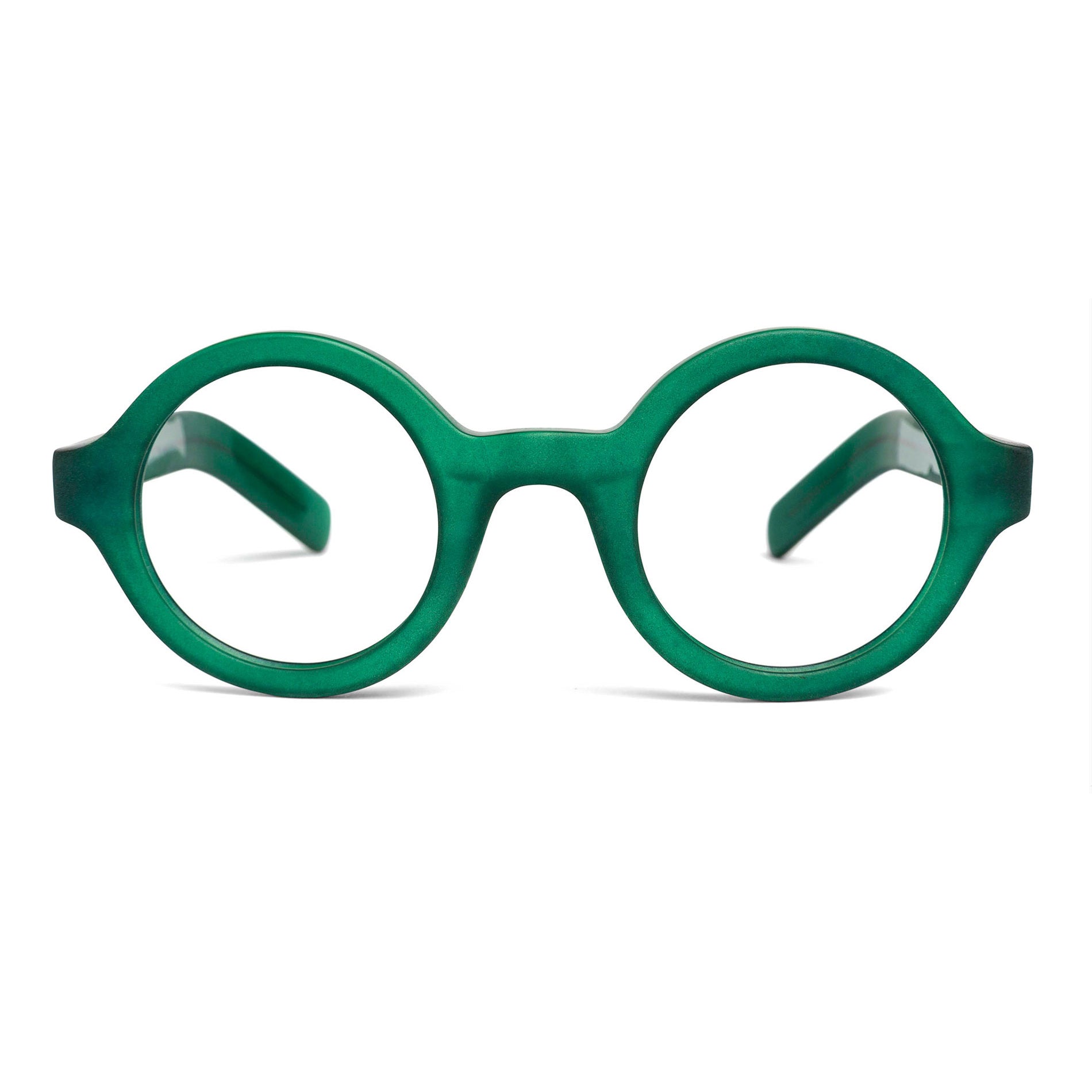 Buy green round eyeglasses - Love Train - Shop green round eyewear