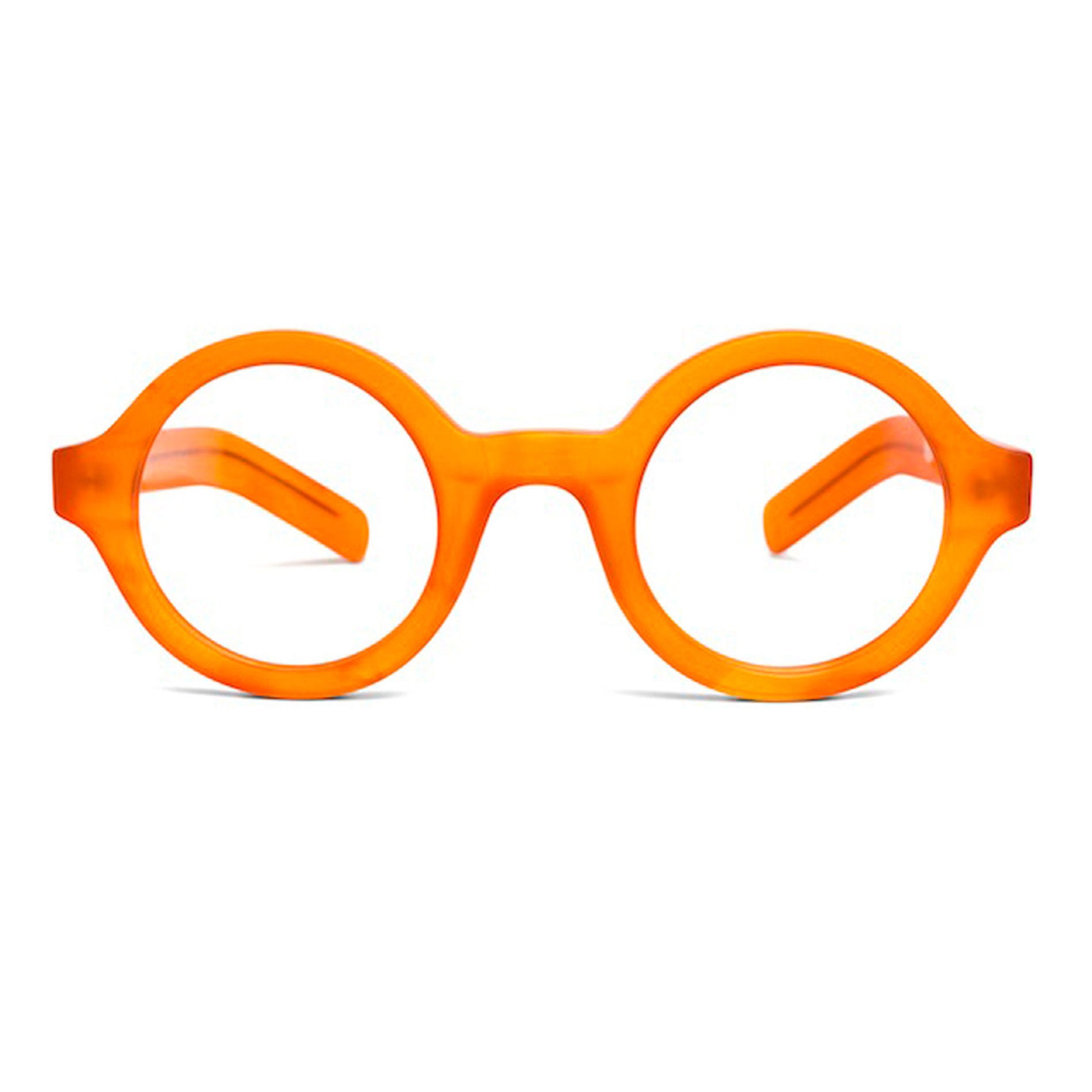 Buy orange round eyeglasses - Love Train - Shop orange round eyewear