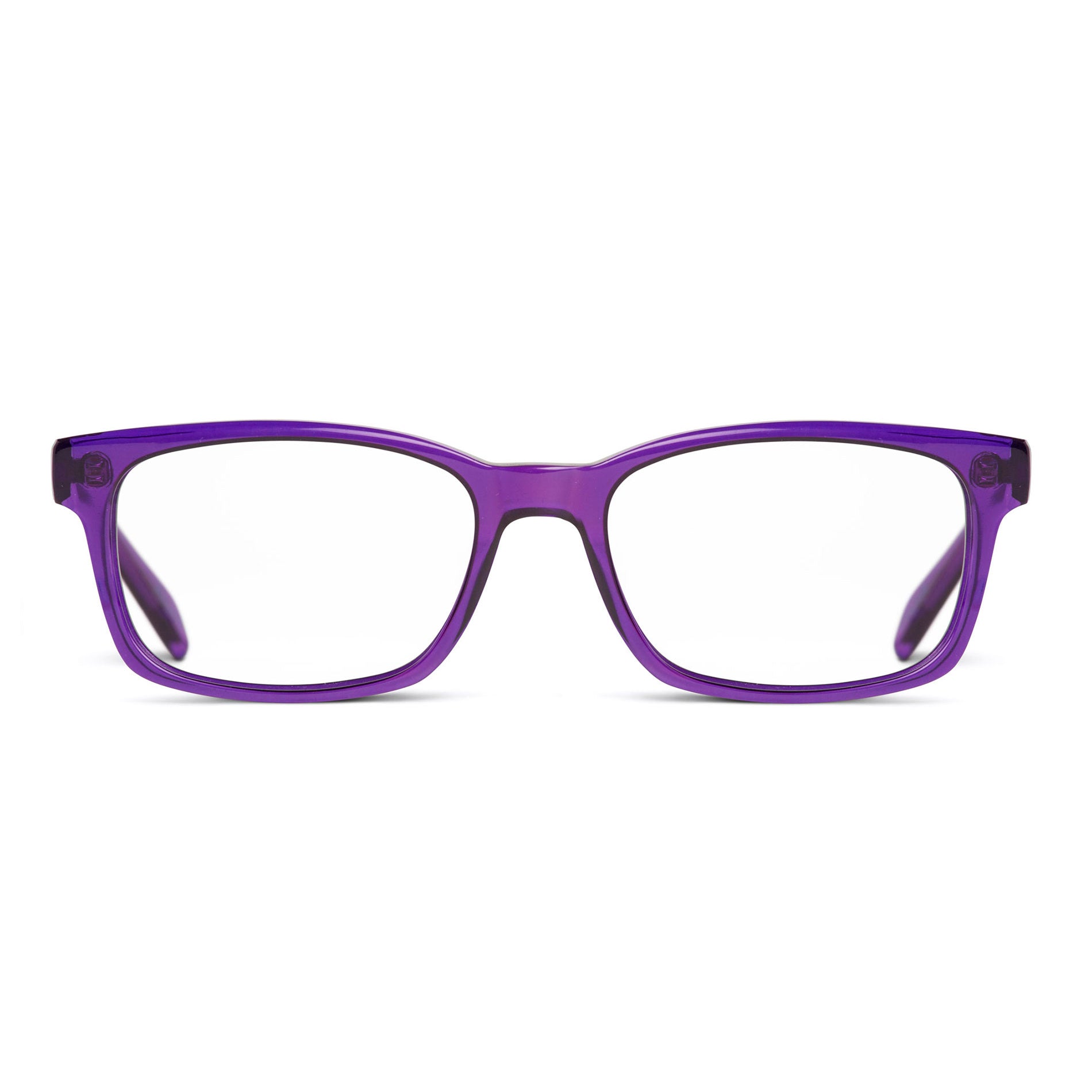 Buy purple rectangular eyeglasses - Osage Ave - Shop purple rectangular eyewear