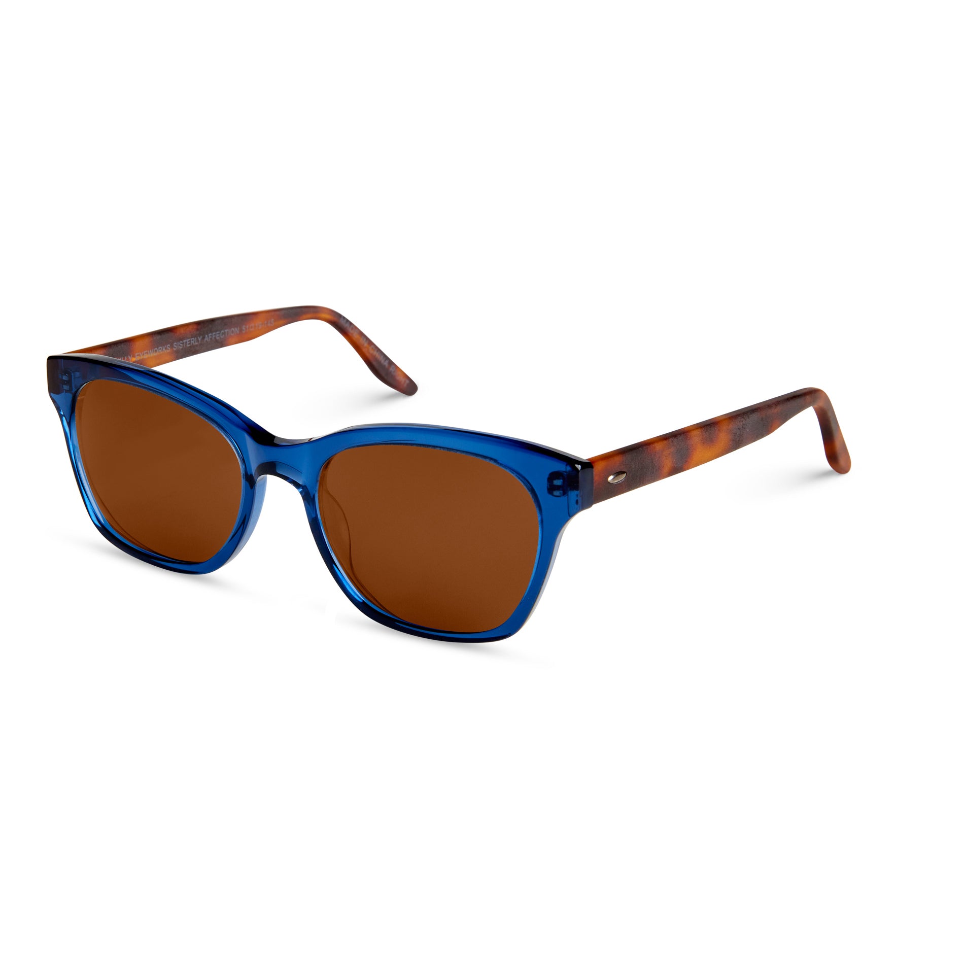 Navy Blue & Tortoise