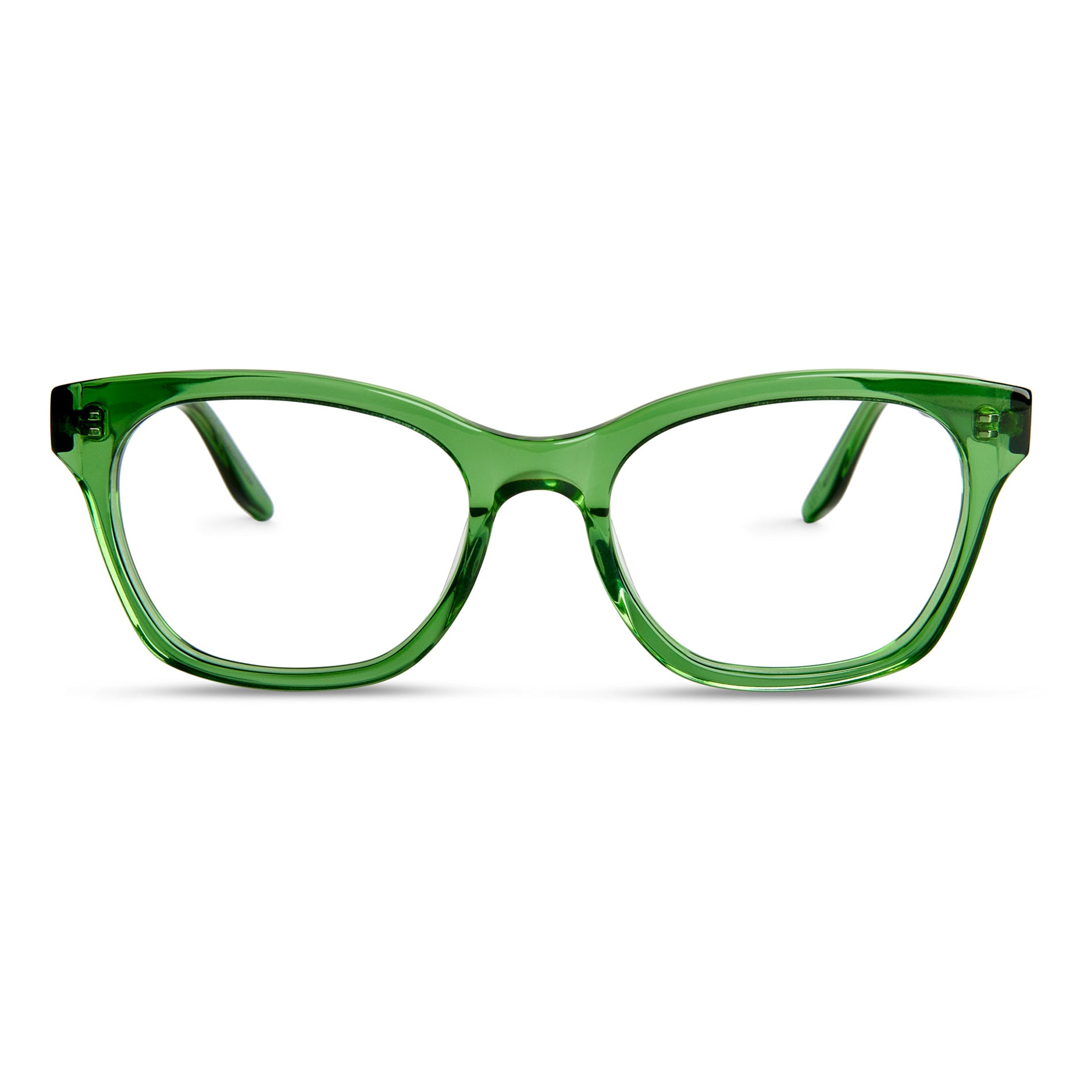 Buy green square eyeglasses - Sisterly Affection - Shop green square eyewear