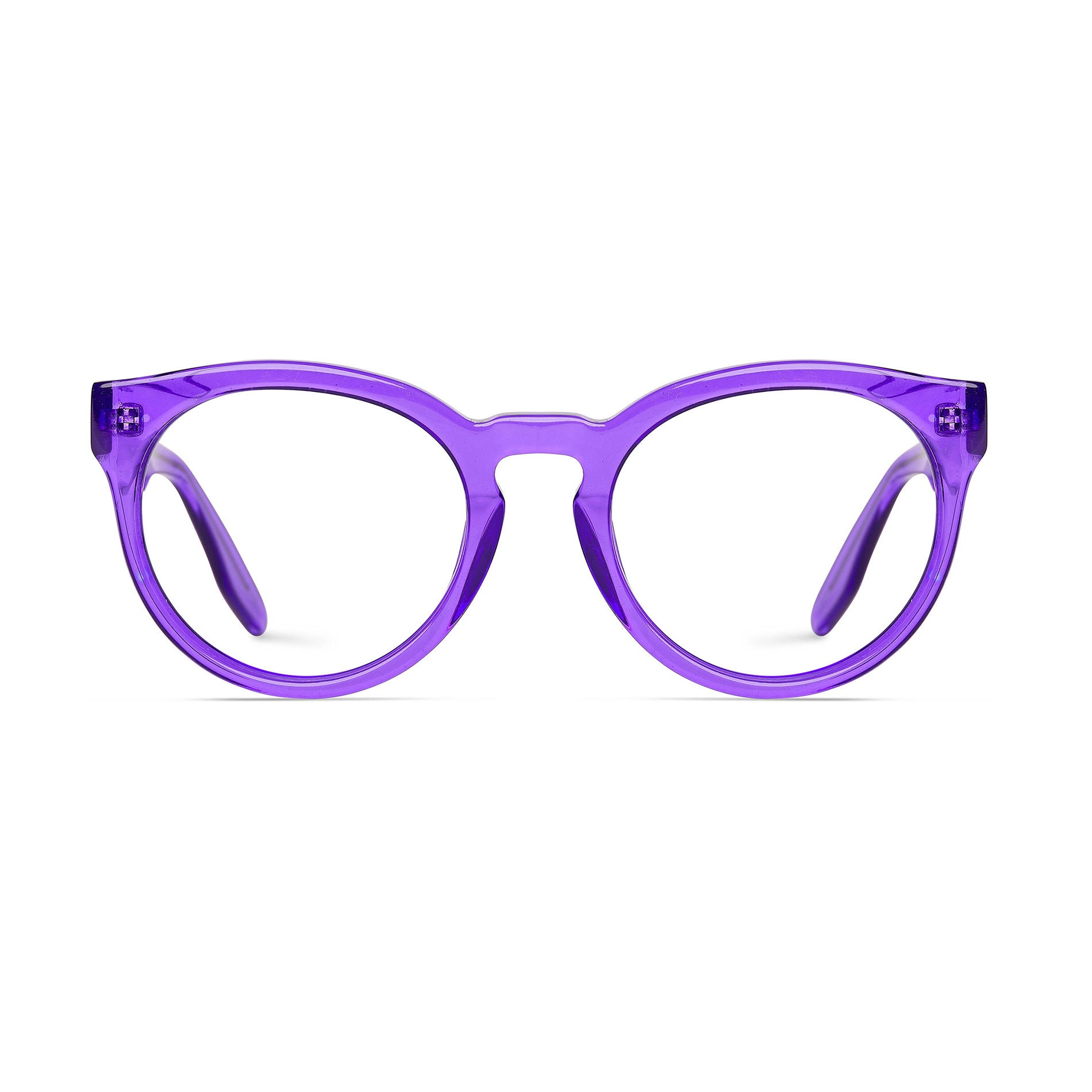 Buy purple round eyeglasses - South Philly - Shop purple round eyewear