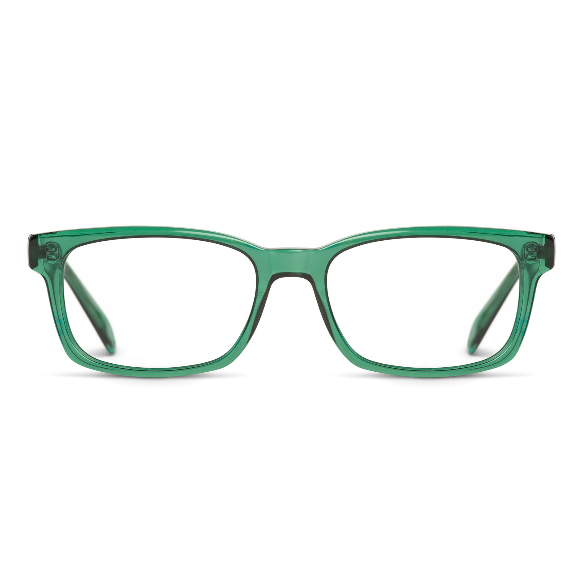 Buy Green Rectangular Eyeglasses Online Green Rectangle Rx Eyewear