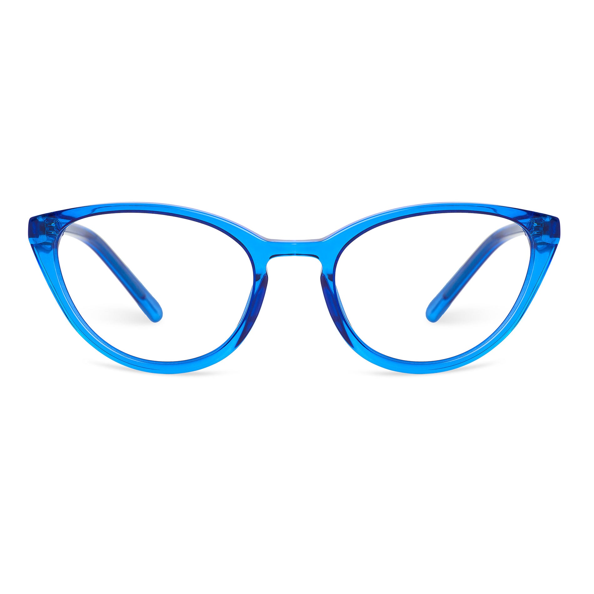 Buy blue cateye eyeglasses - Jersey Driver - Shop blue cateye eyewear