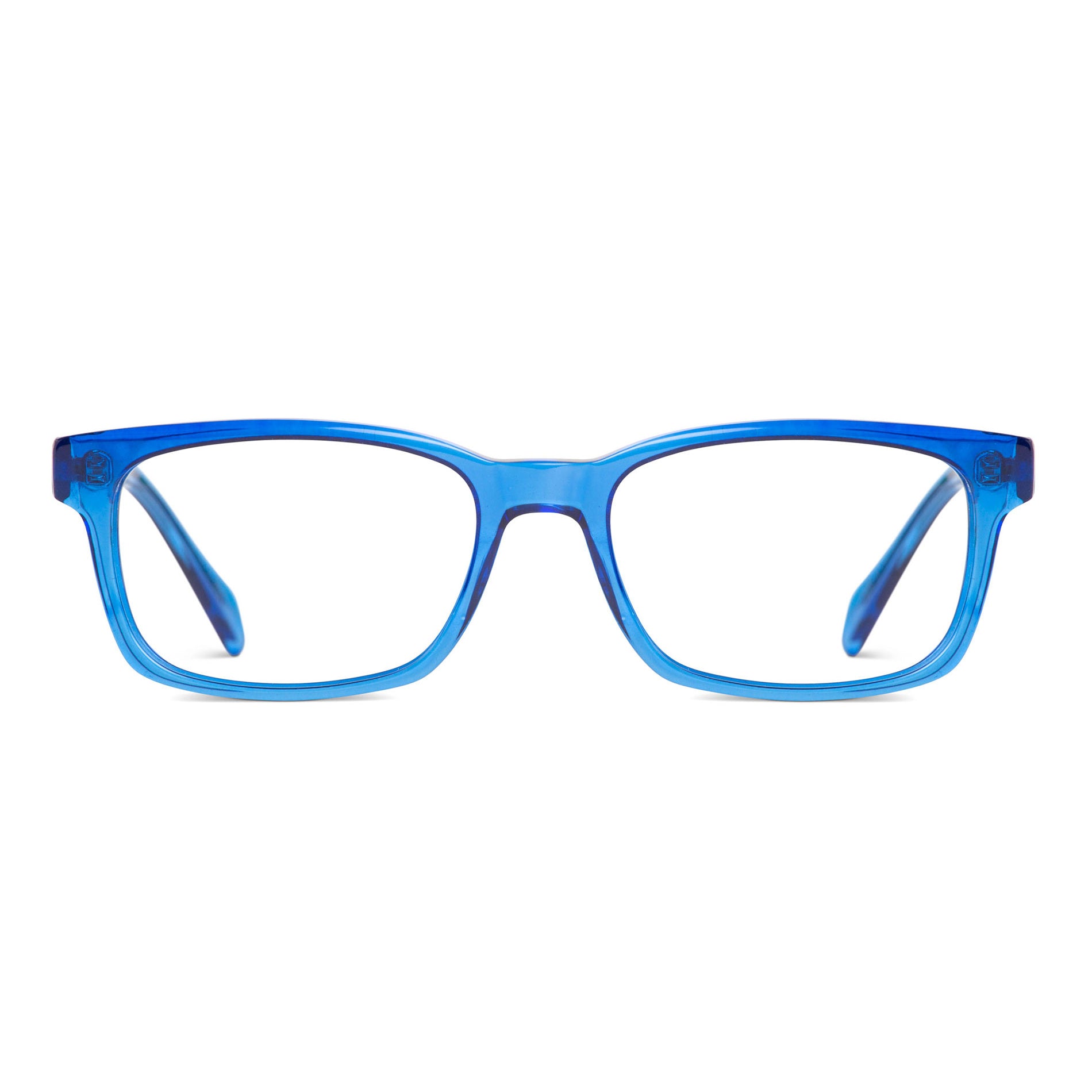 Buy blue rectangle eyeglasses - Osage Ave - Shop blue rectangle eyewear