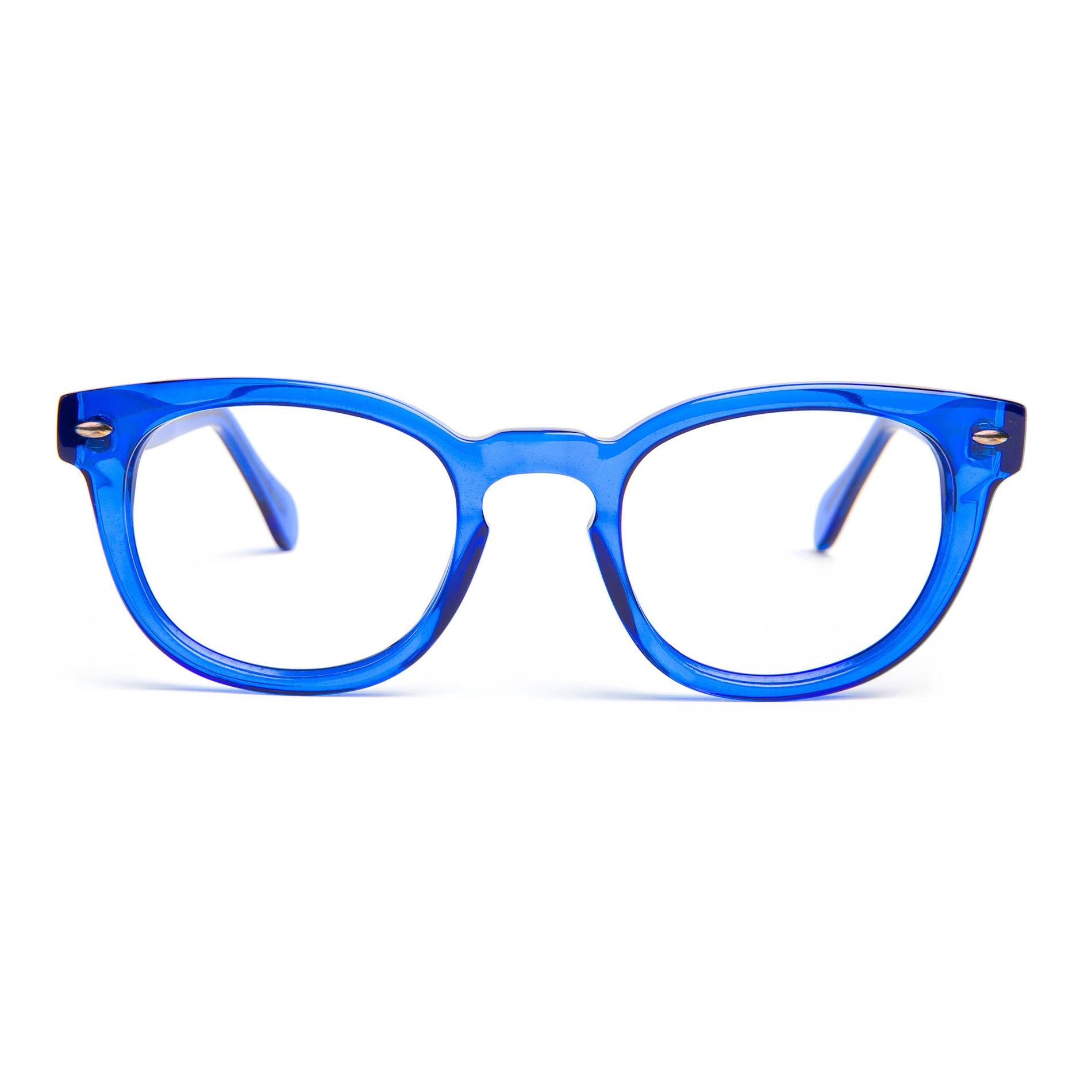 Buy blue round eyeglasses - Whiz Wit - Shop blue round eyewear