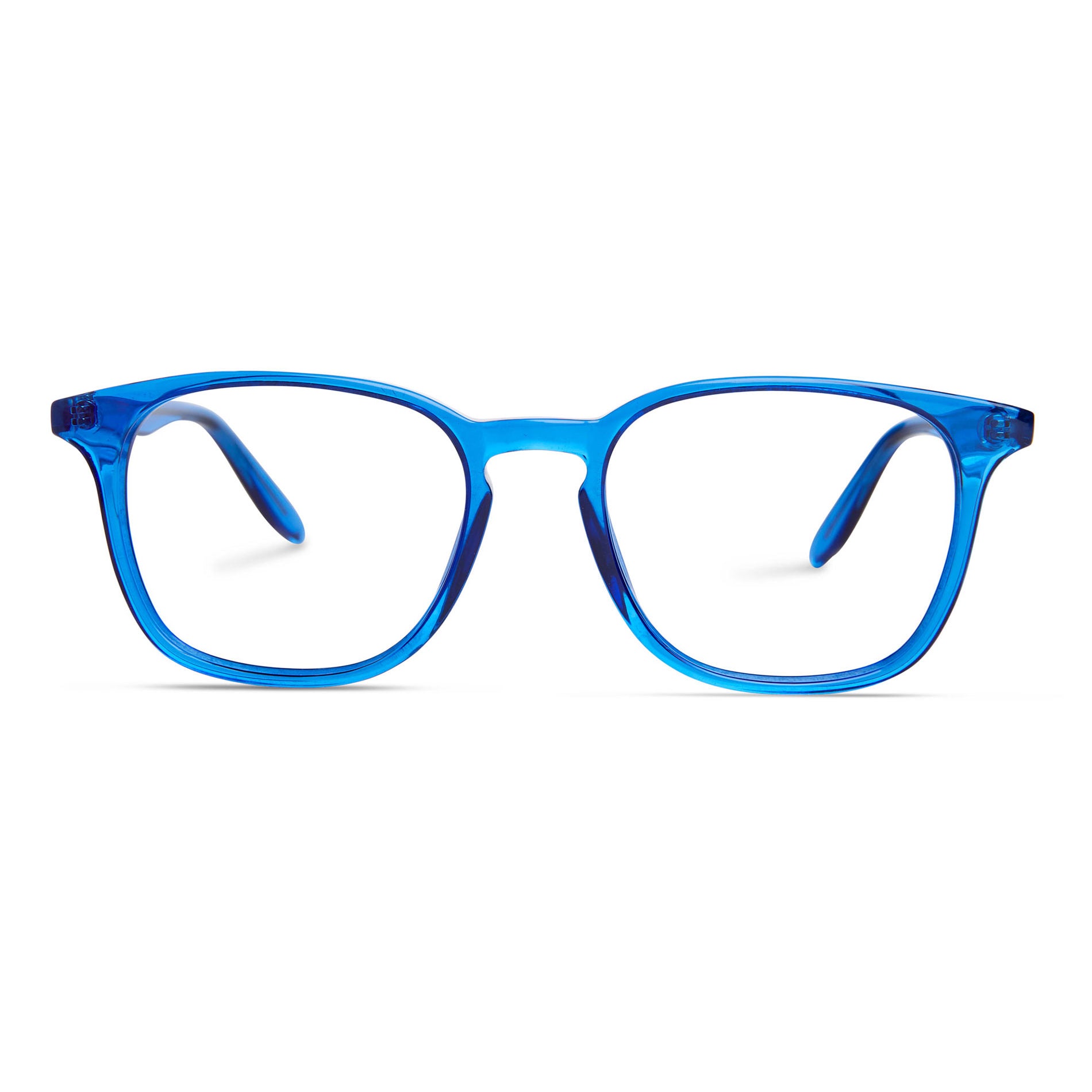 Buy blue square eyeglasses - Society Hill - Shop blue square eyewear