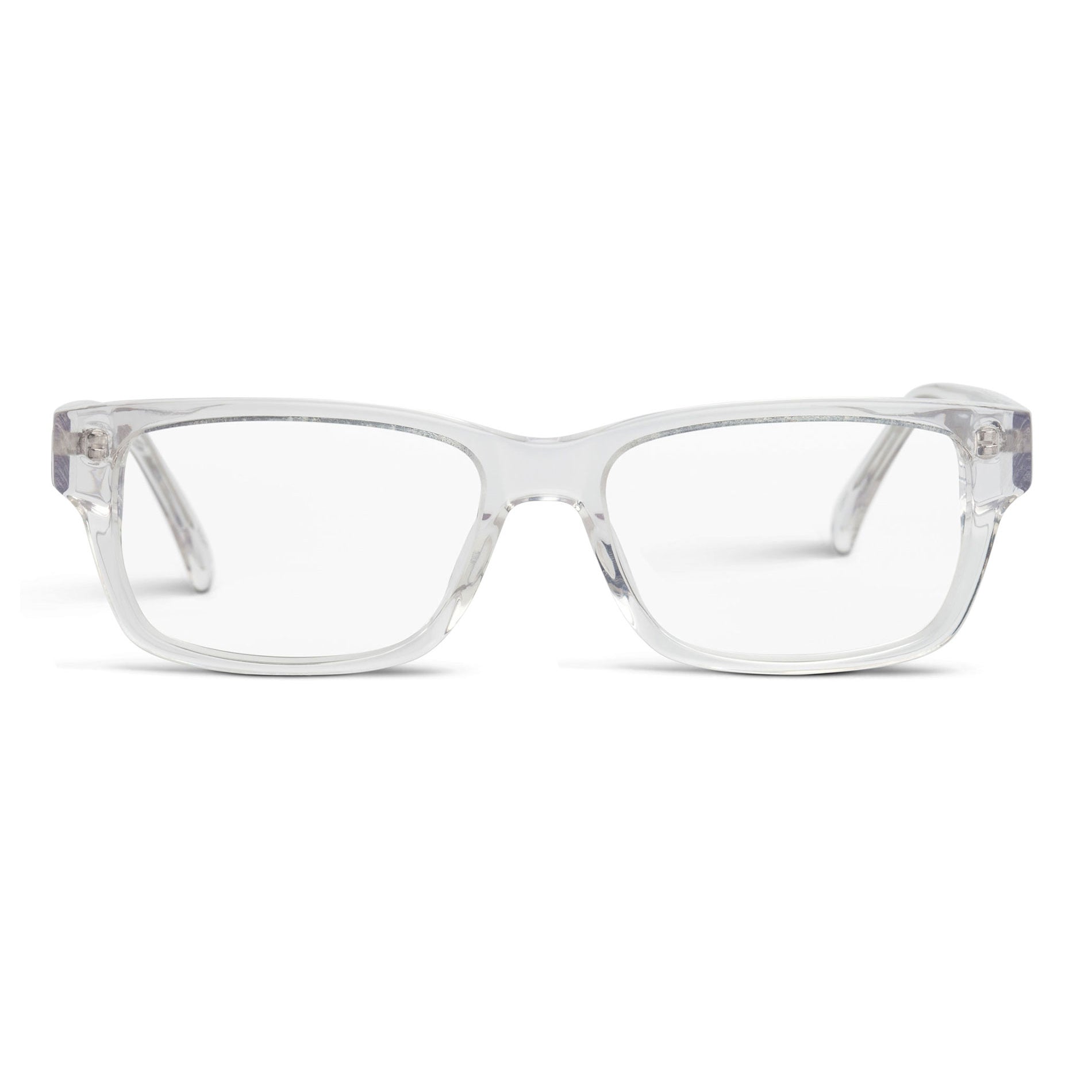 Buy clear rectangular eyeglasses - Brotherly Love - Shop clear rectangular eyewear
