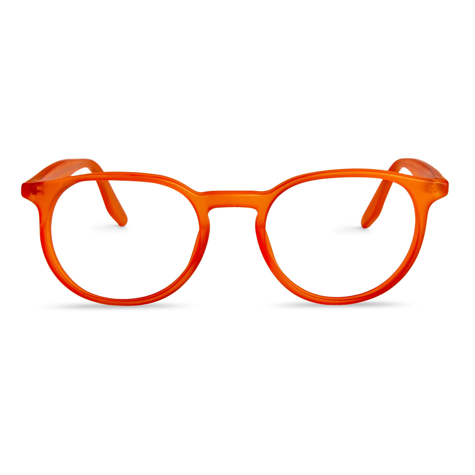 Buy orange round eyeglasses - Dallas Sucks - Shop orange round eyewear