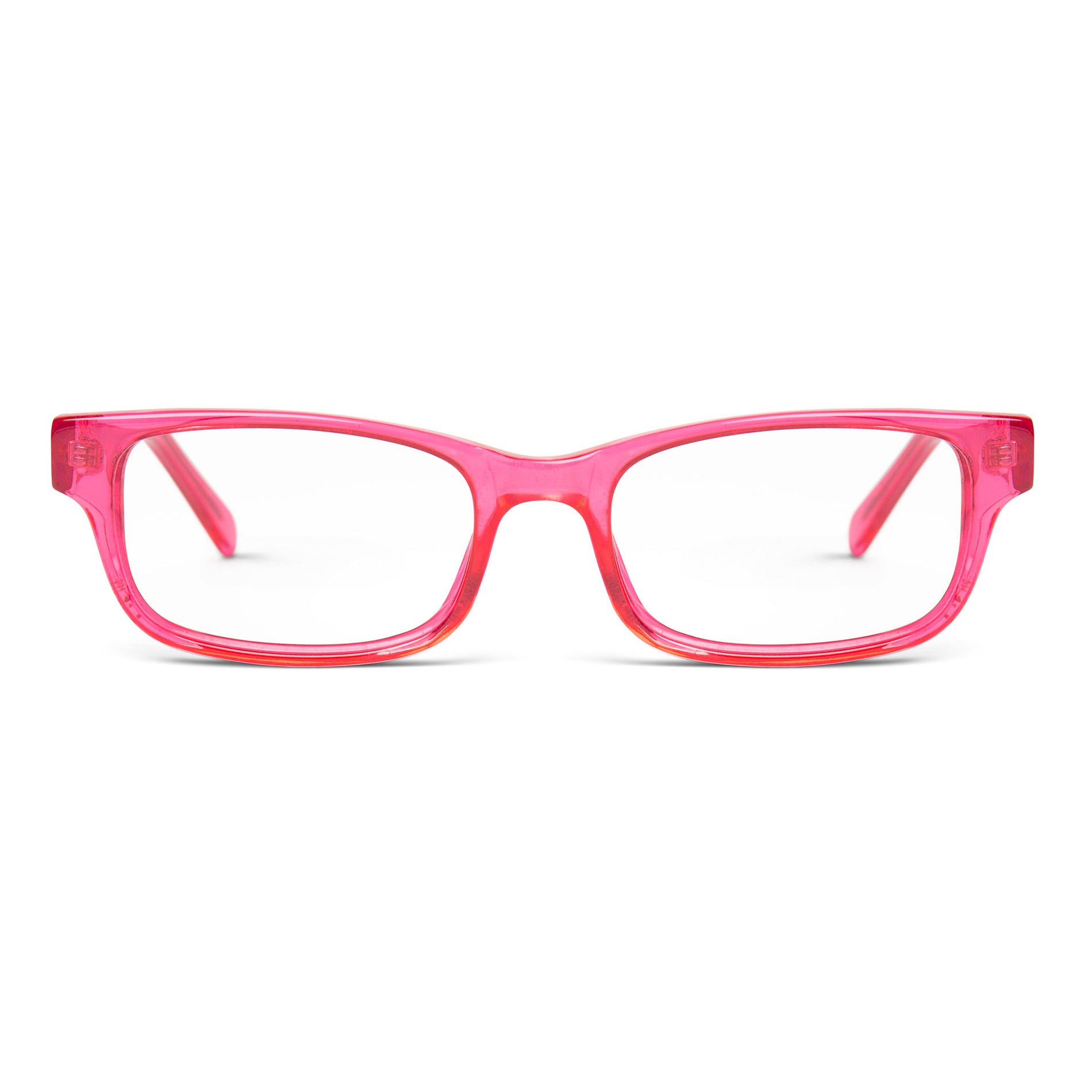 Buy pink rectangular eyeglasses - Fairmount - Shop pink rectangular eyewear