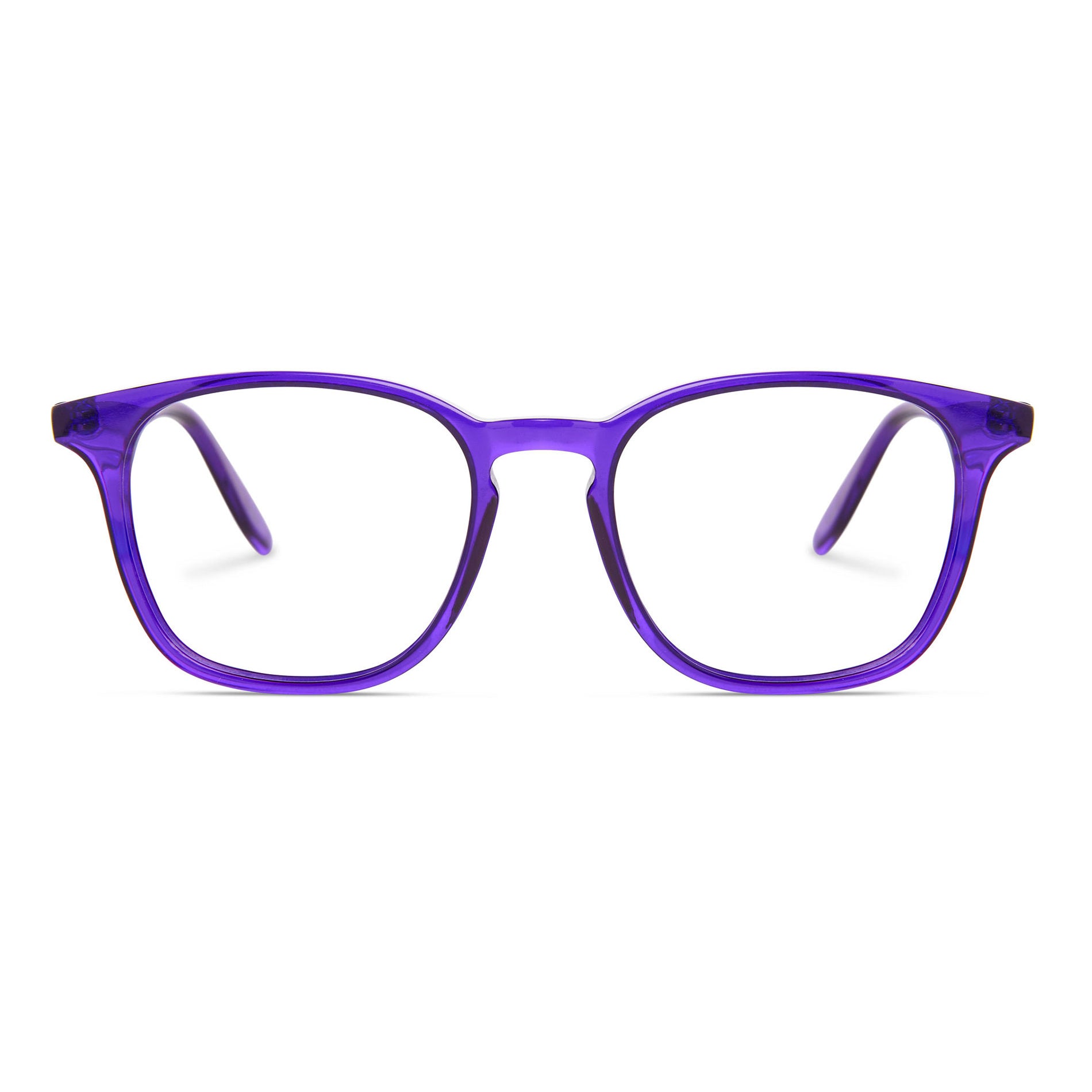 Buy purple square eyeglasses - Society Hill - Shop purple square eyewear