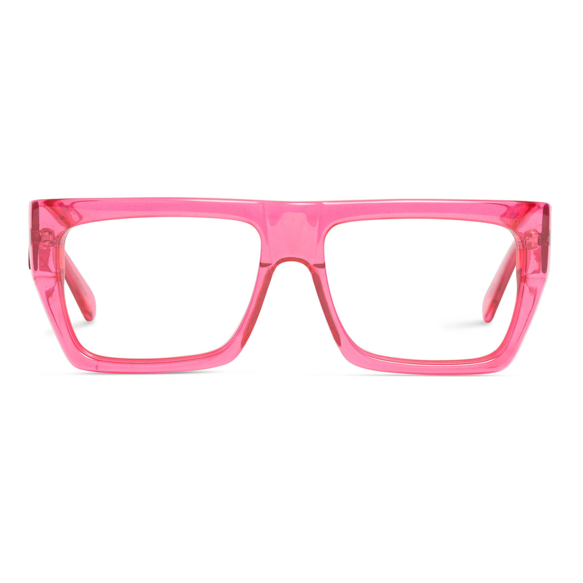 Buy pink square eyeglasses - The Jawn - Shop pink square eyewear