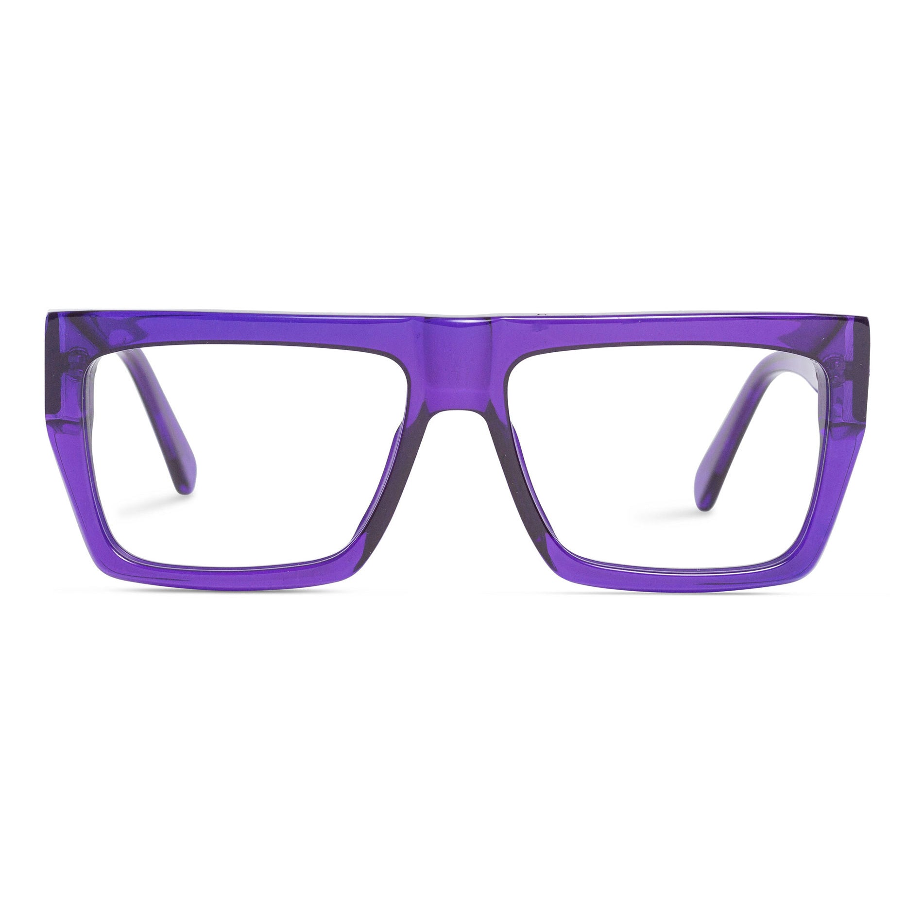 Buy purple square eyeglasses - The Jawn - Shop purple square eyewear