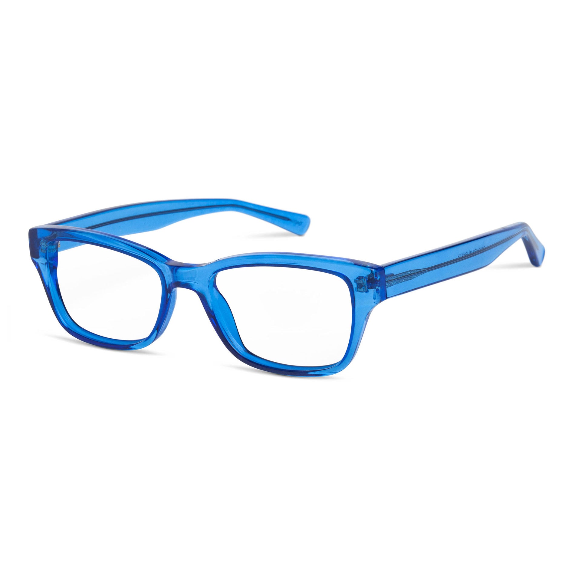 Blue eyeglass frames on sale